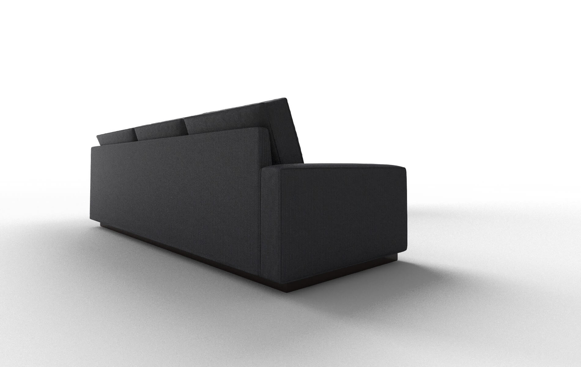 Alton Parker Midnight Sectional espresso legs 3