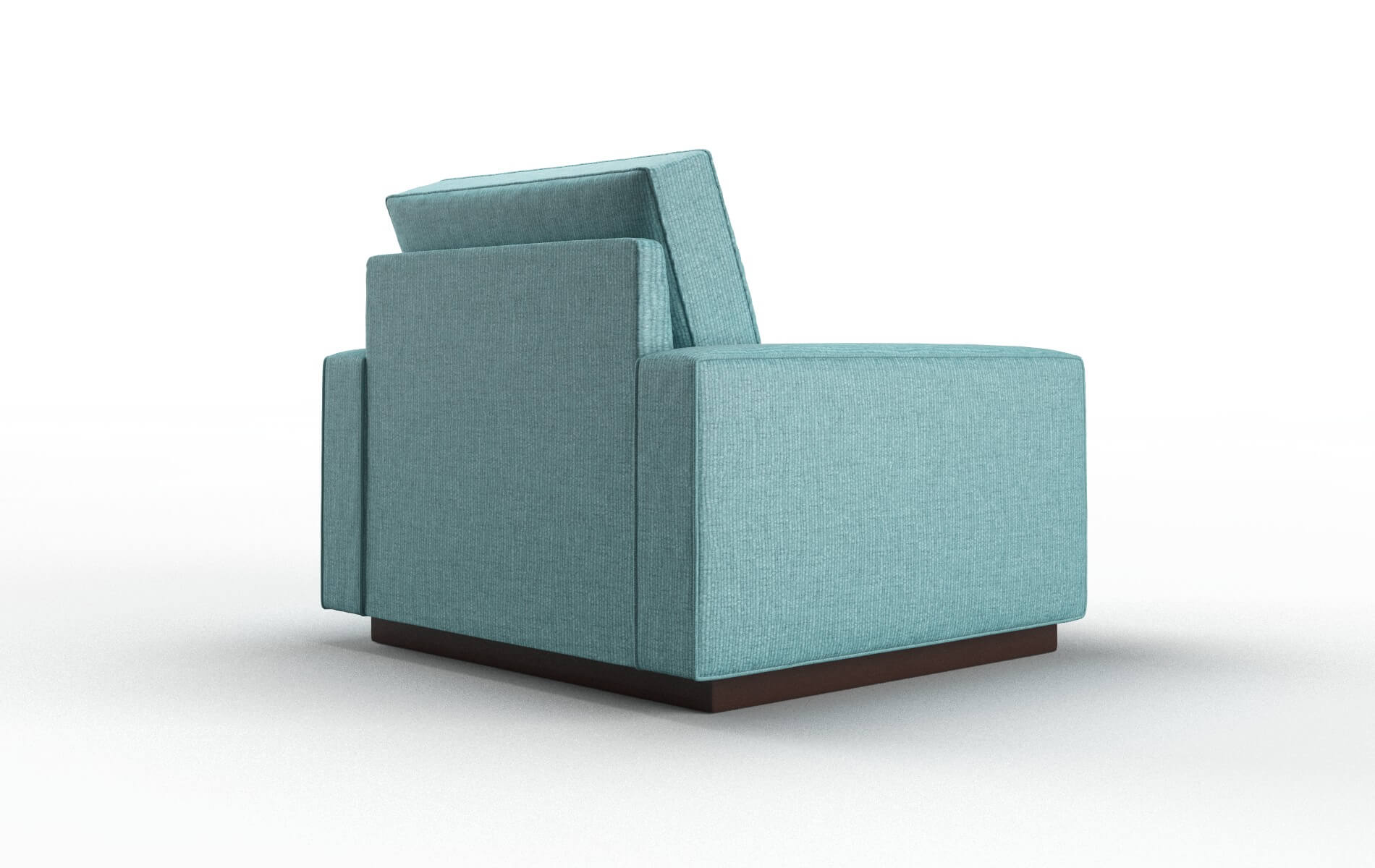 Alton Parker Turquoise Chair espresso legs 5