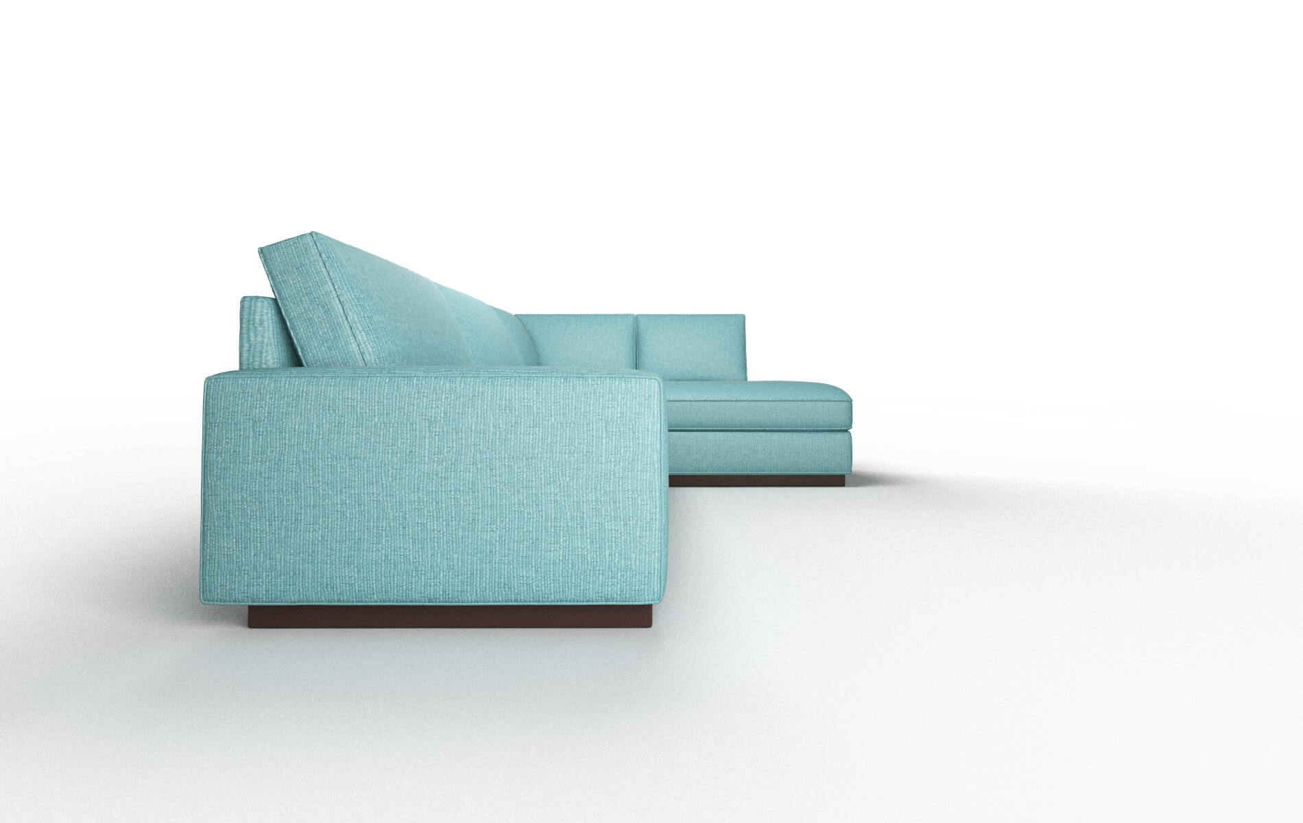 Alton Parker Turquoise Panel espresso legs 3