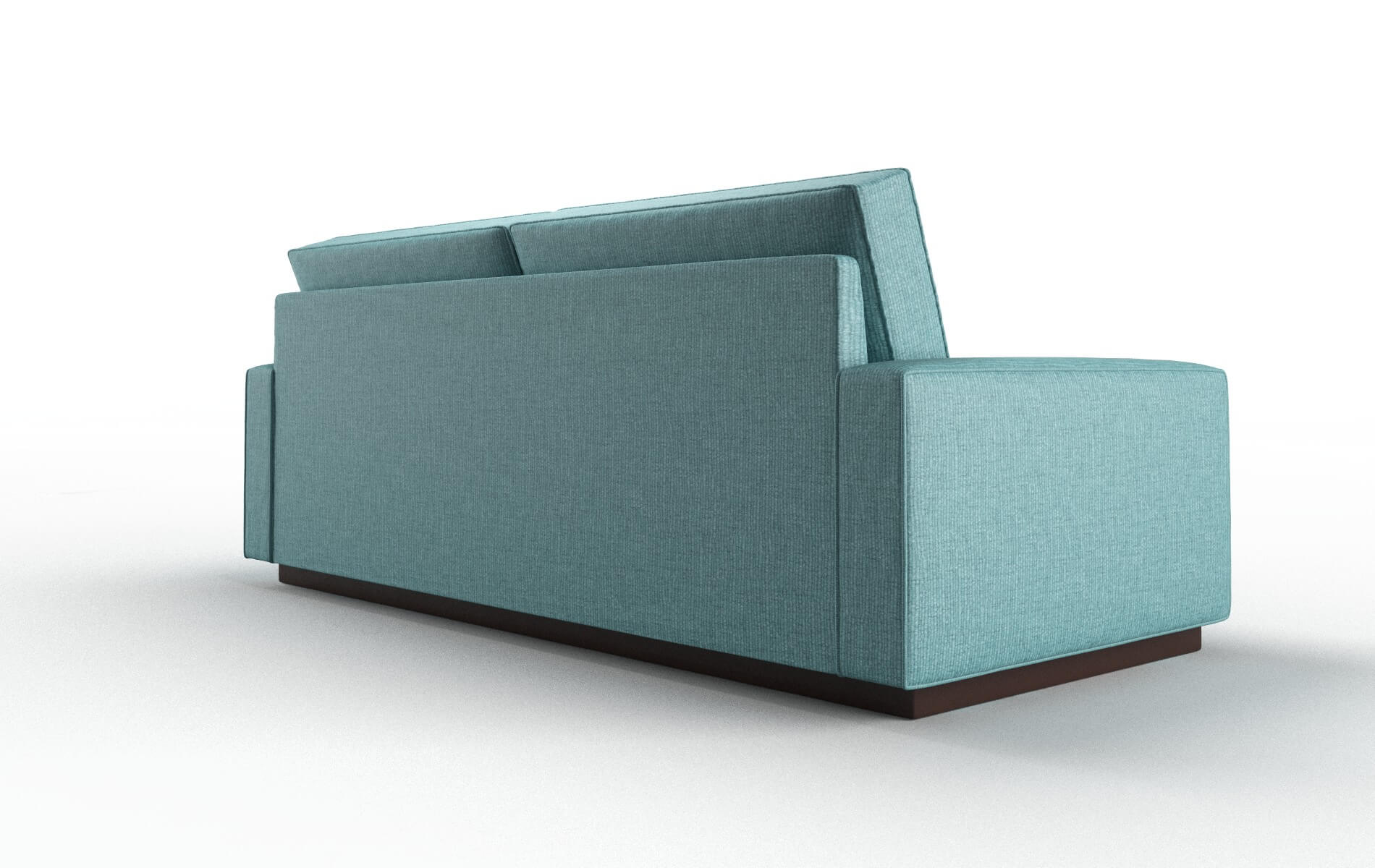 Alton Parker Turquoise Sofa espresso legs 5