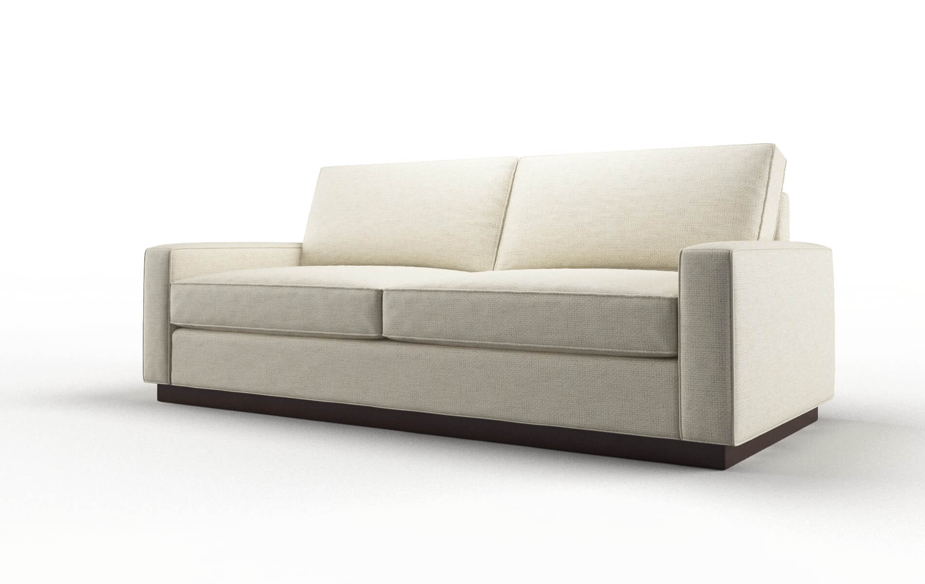 Alton Phoenix Ivory Sofa espresso legs 4