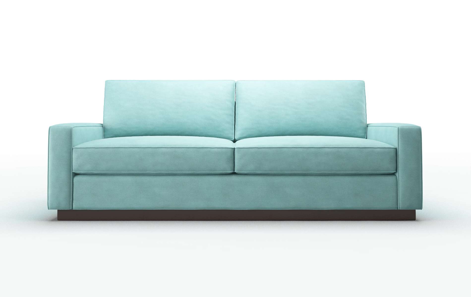 Alton Portland Mercury Sofa espresso legs