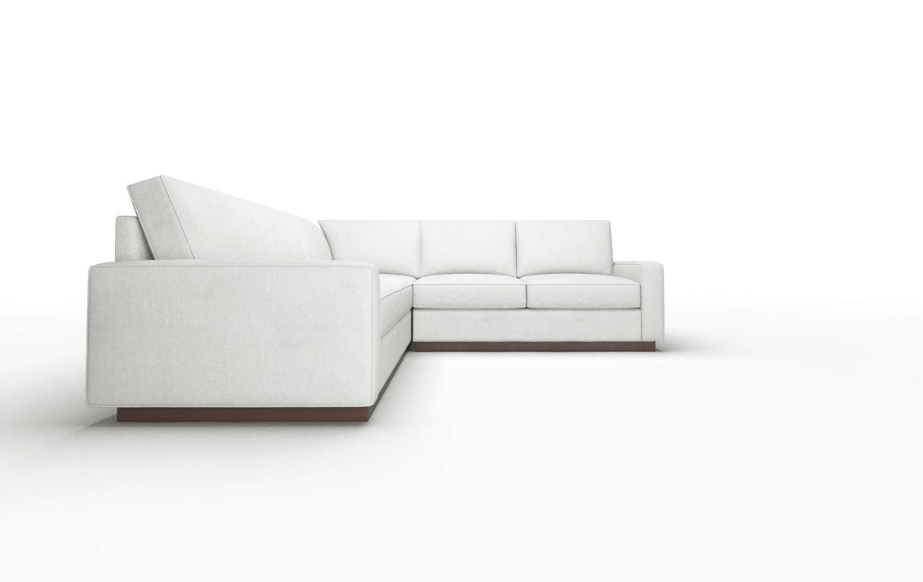 Alton Prisma Steam Sectional espresso legs 2