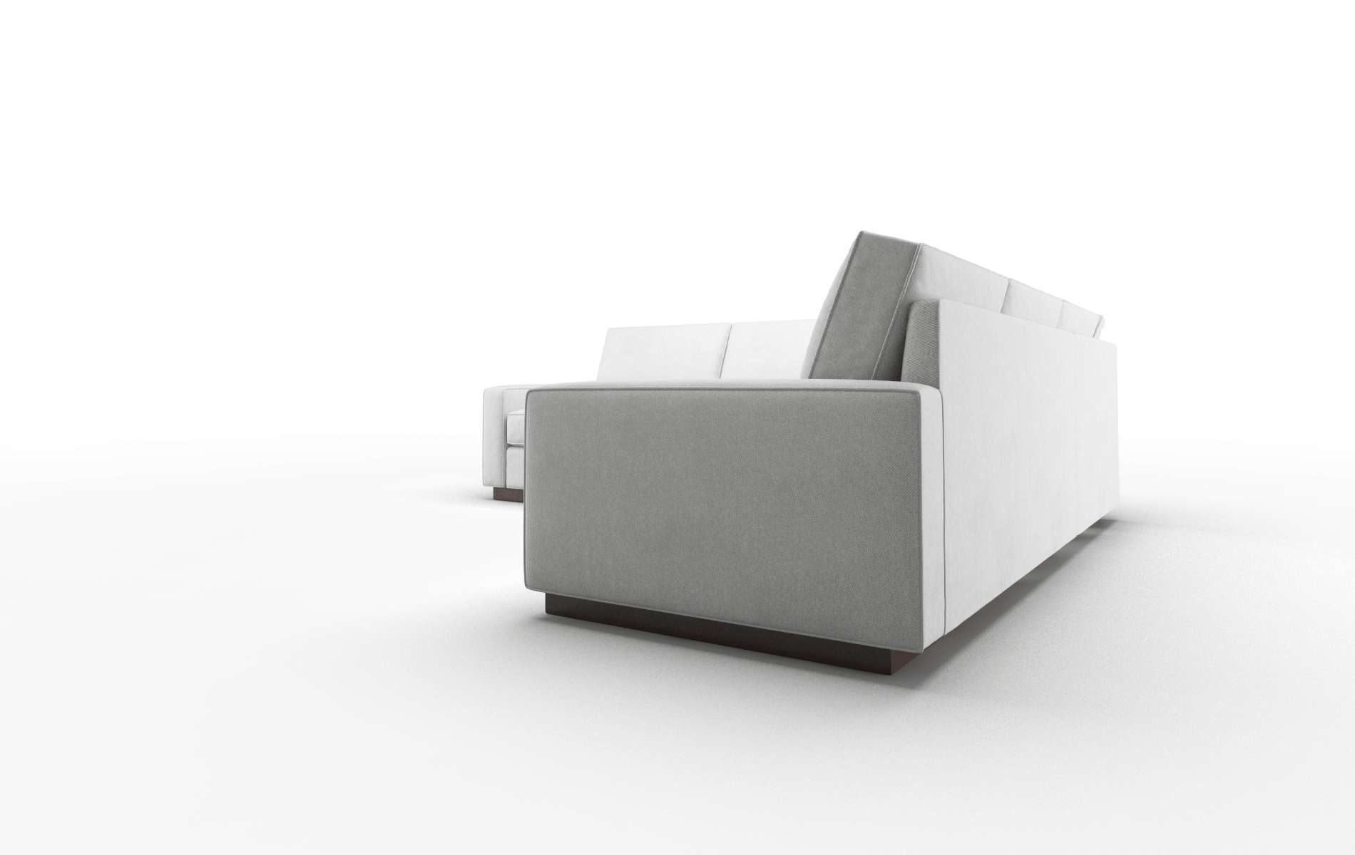 Alton Prisma Steam Sectional espresso legs 4