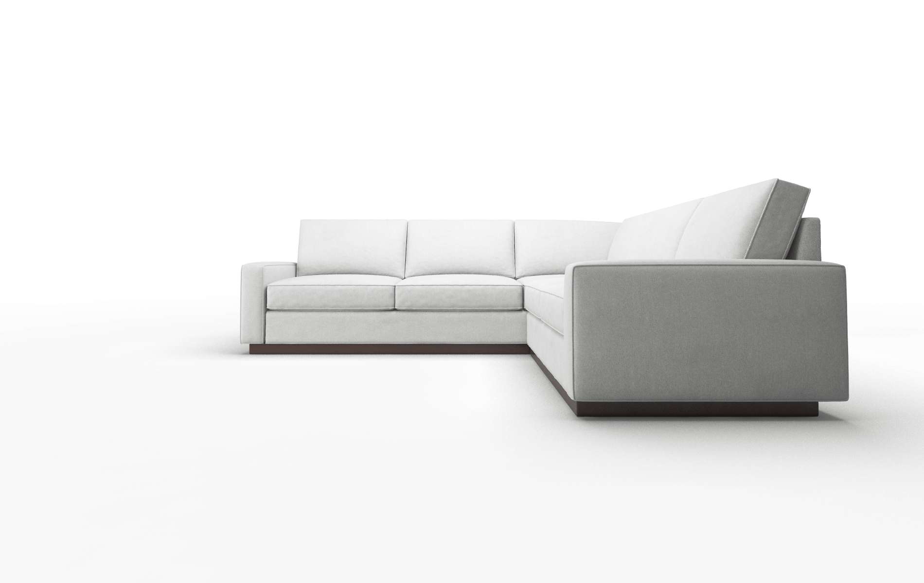 Alton Prisma Steam Sectional espresso legs 5