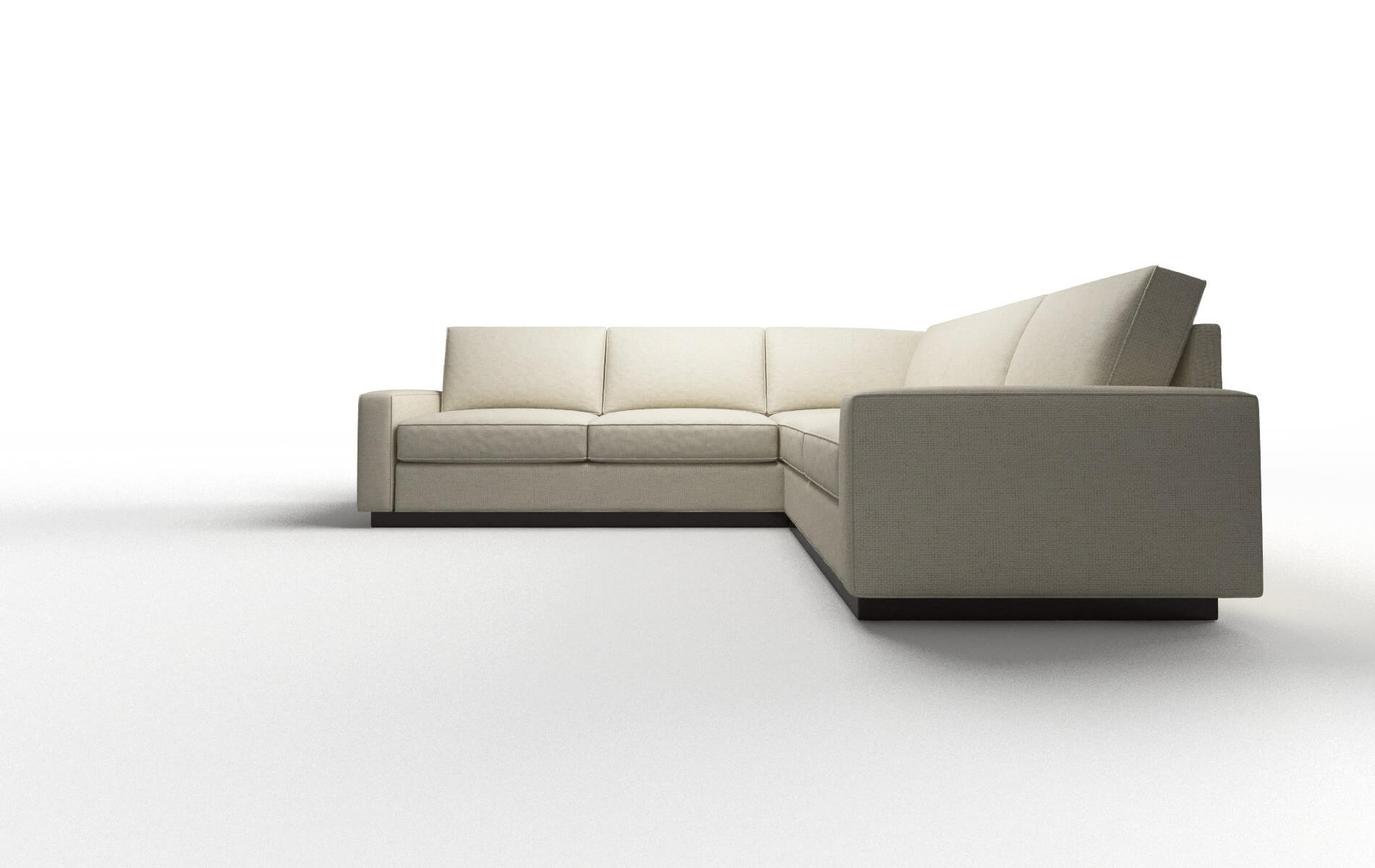 Alton Redondo Oyster Sectional espresso legs 5