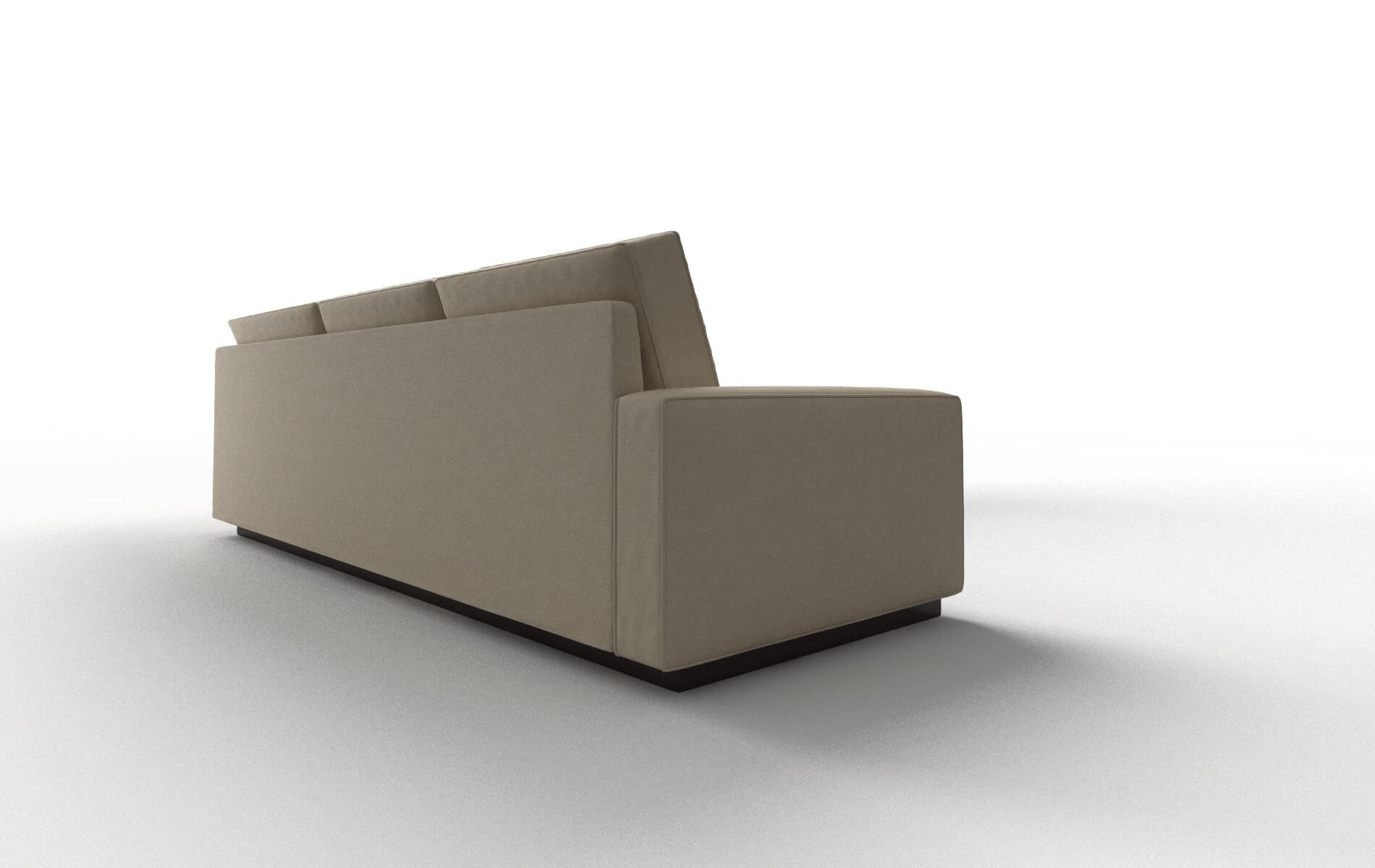 Alton Rocket Sand Sectional espresso legs 3