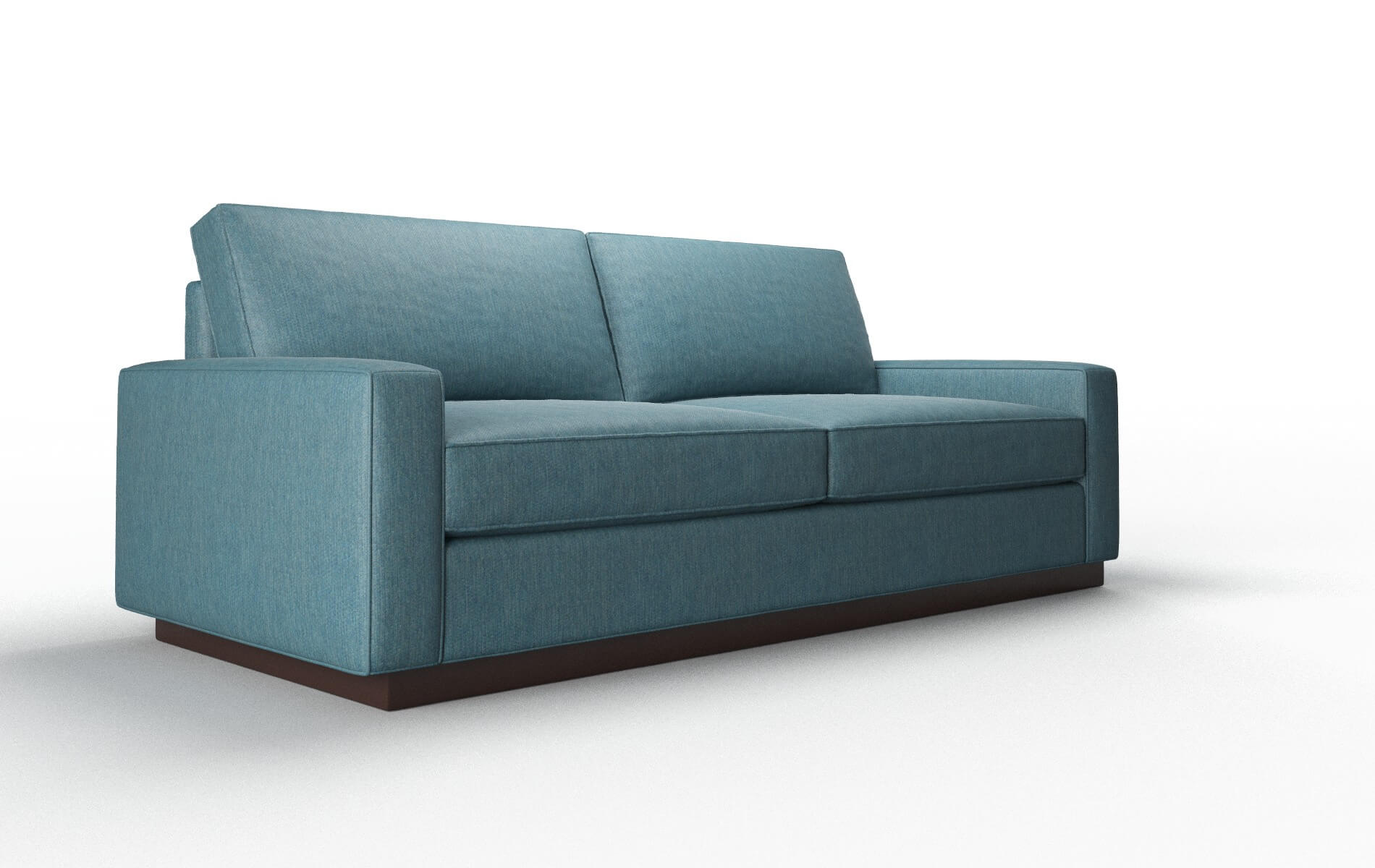 Alton Royale Electric_blue Sofa espresso legs 2