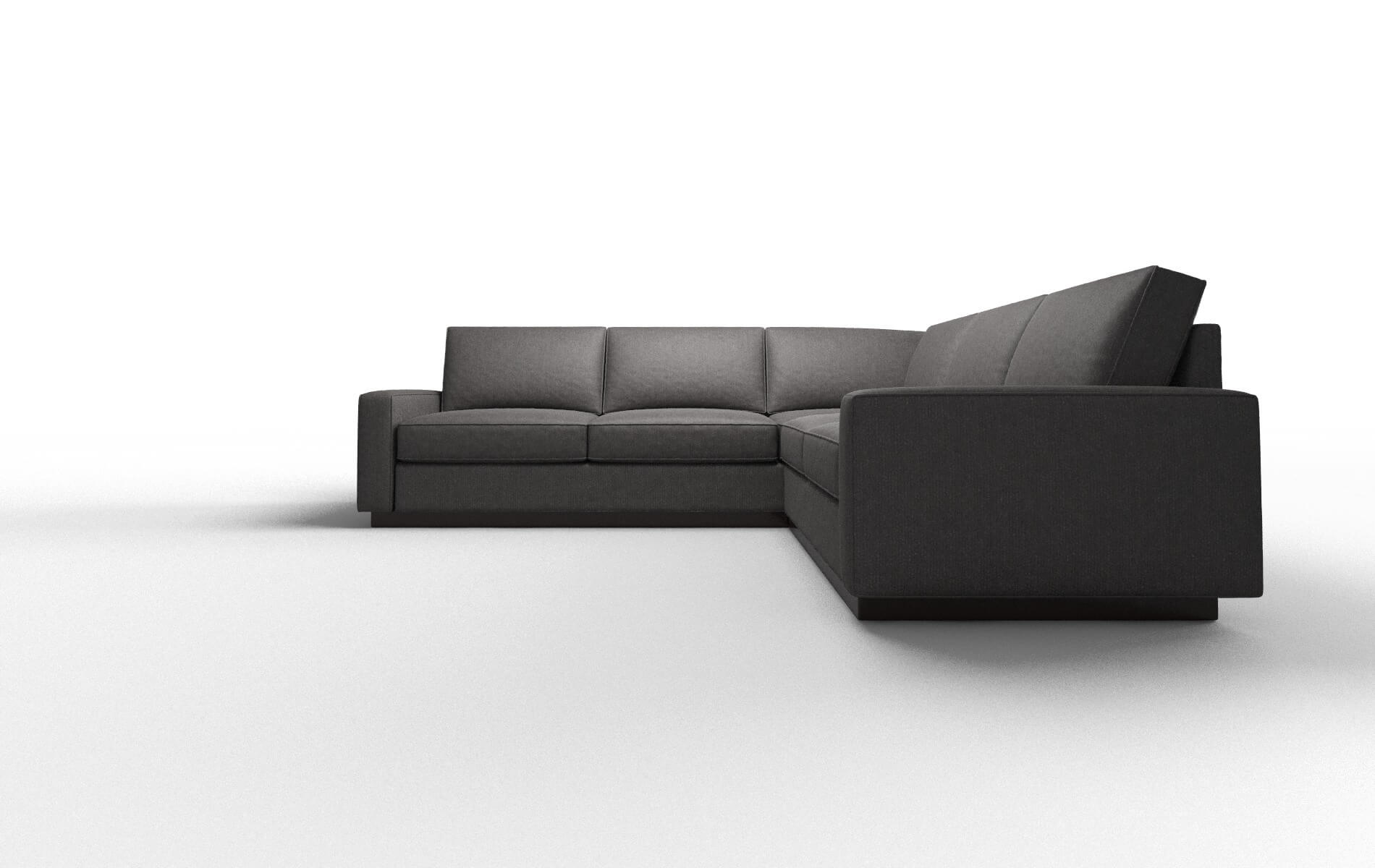 Alton Sasha Grey Sectional espresso legs 5