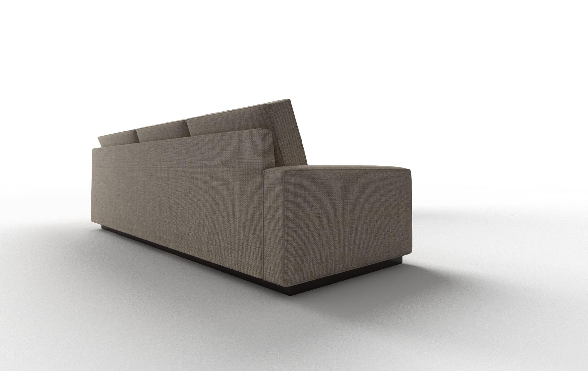 Alton Sosoftness 74 Sectional espresso legs 3