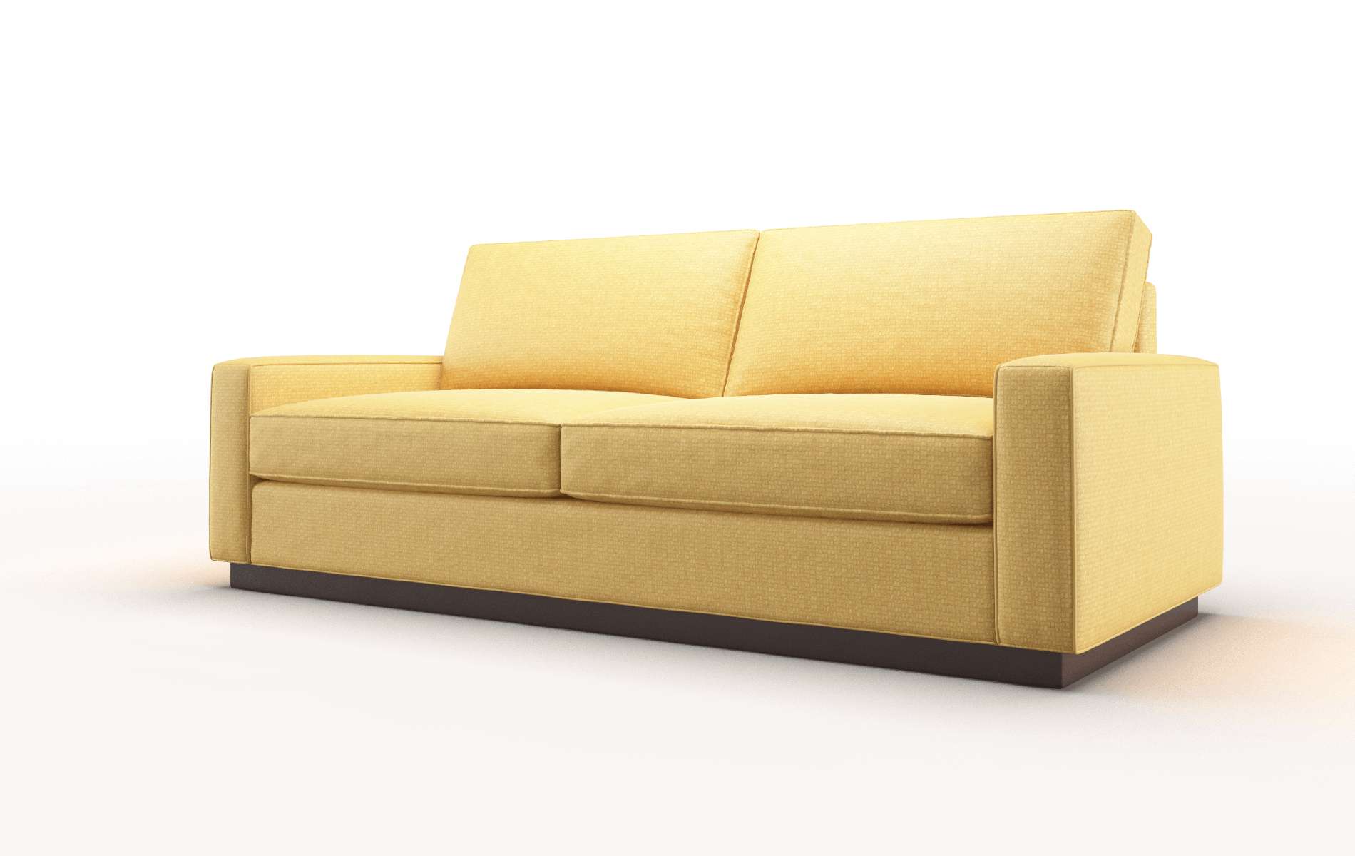 Alton Tess Turmeric Sofa espresso legs 4