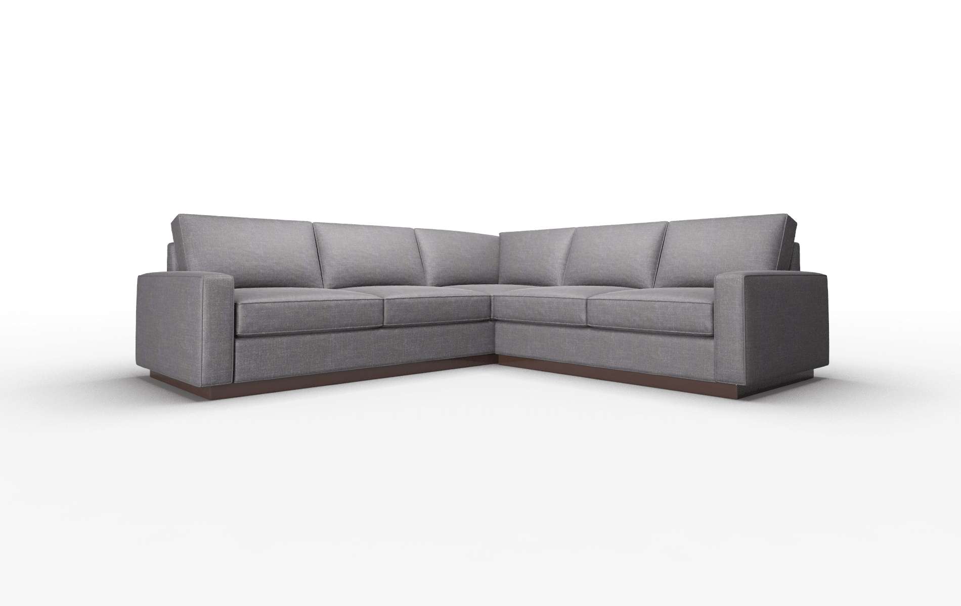 Alton Venus Onyx Sectional espresso legs 1