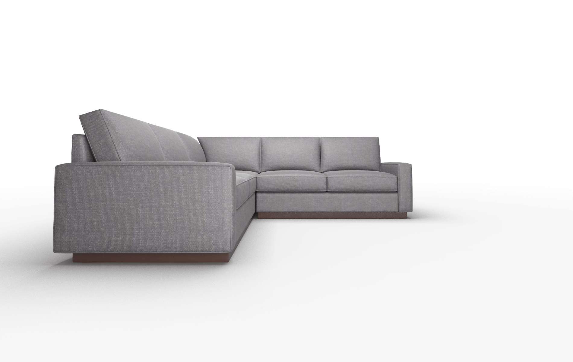 Alton Venus Onyx Sectional espresso legs 2