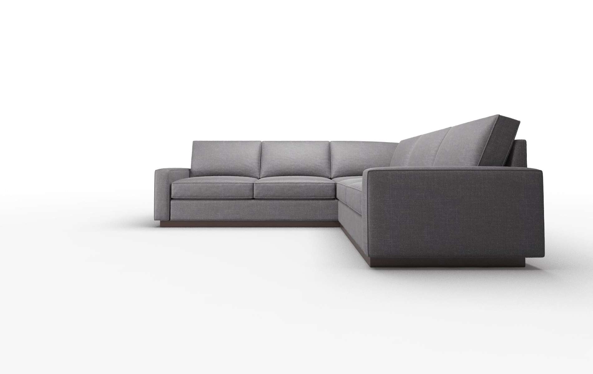 Alton Venus Onyx Sectional espresso legs 5