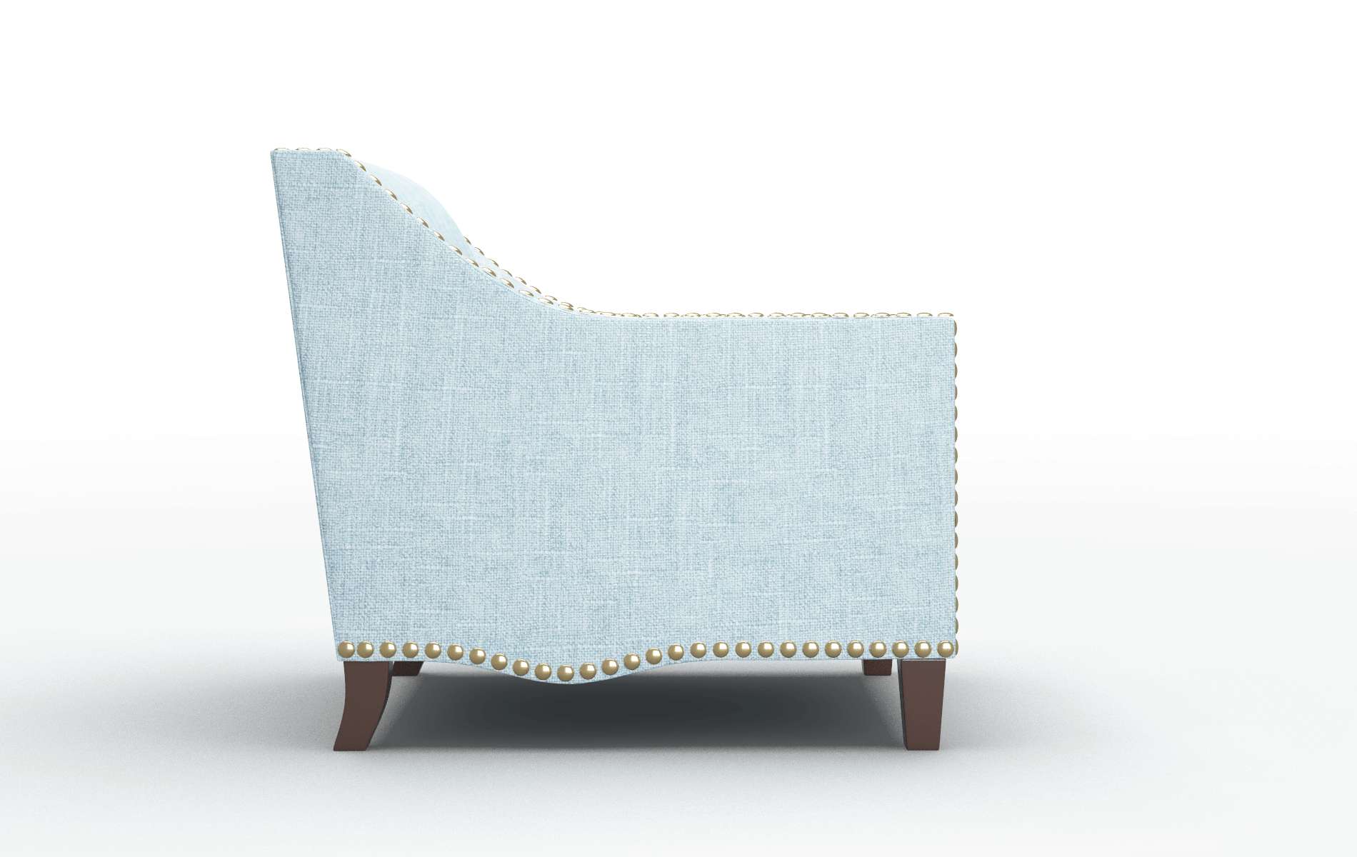 Amsterdam Atlas Turquoise Chair espresso legs 3