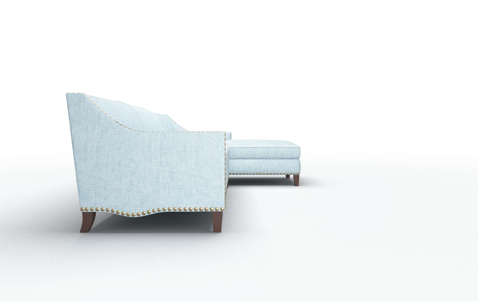 Amsterdam Atlas Turquoise Panel espresso legs 3