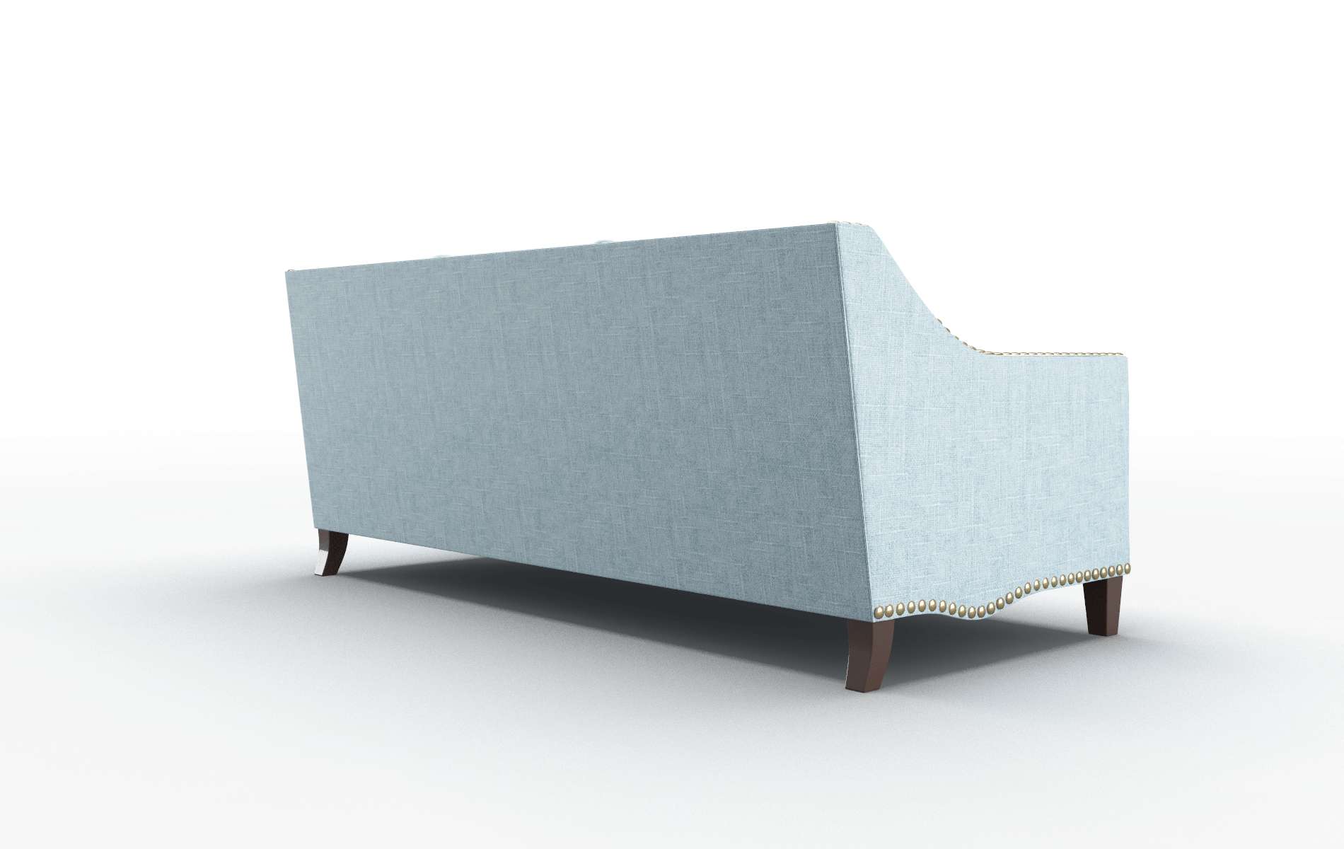Amsterdam Atlas Turquoise Sofa espresso legs 5