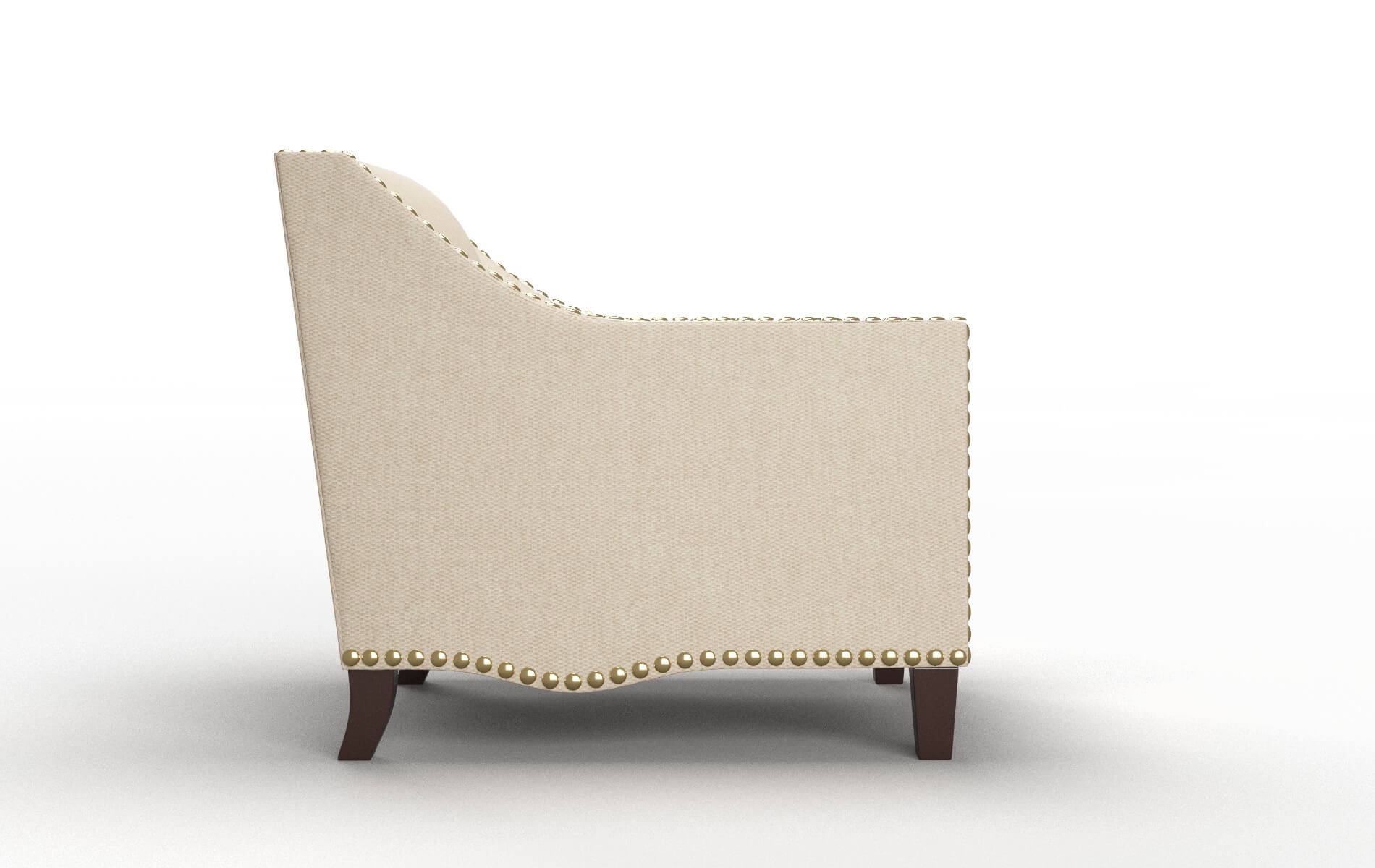 Amsterdam Avenger Burlap Chair espresso legs 3