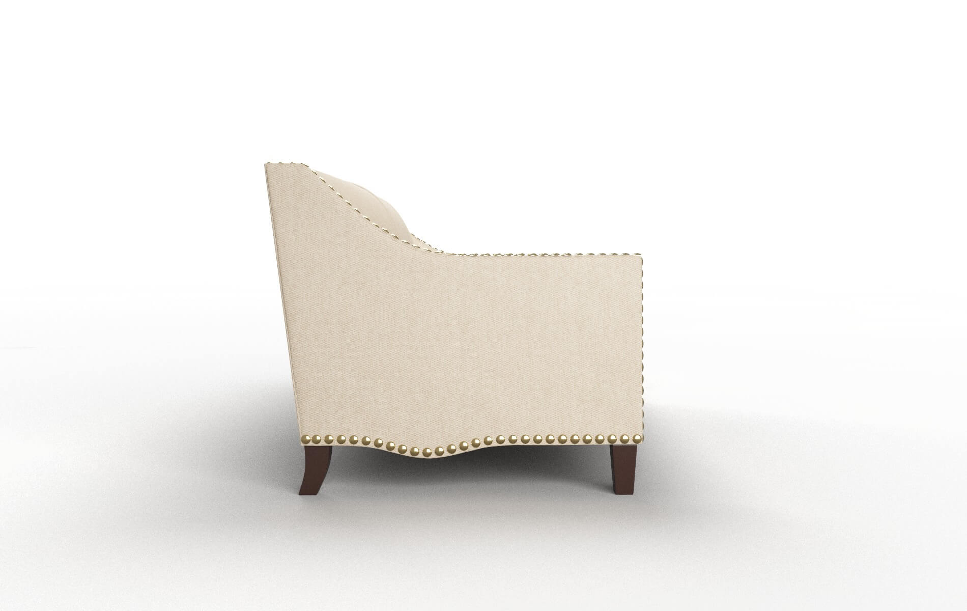 Amsterdam Avenger Burlap Sofa espresso legs 3