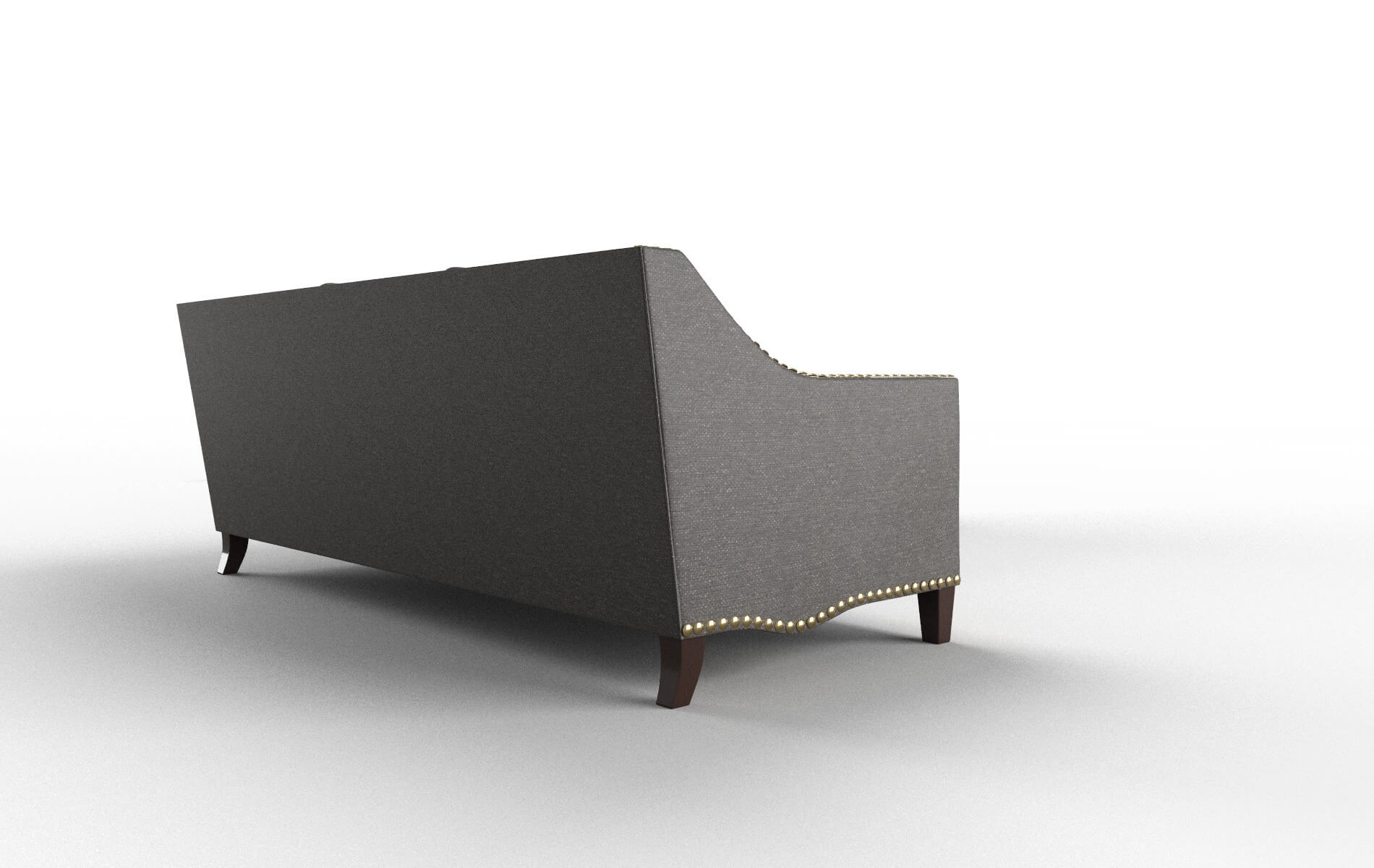 Amsterdam Avenger Denim Sectional espresso legs 3