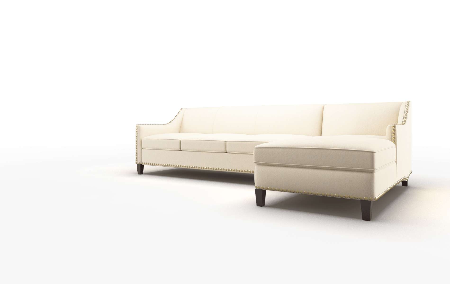 Amsterdam Bella Buckwheat Panel espresso legs 4