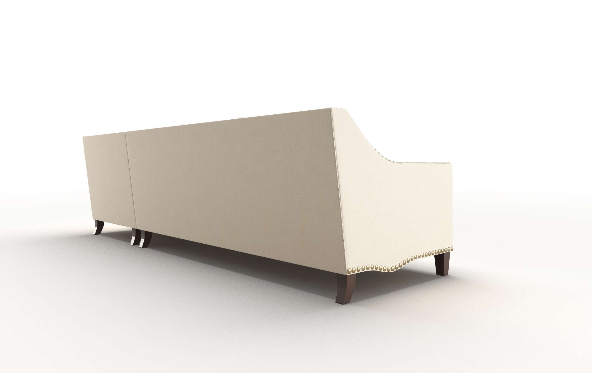 Amsterdam Bella Buckwheat Panel espresso legs 5