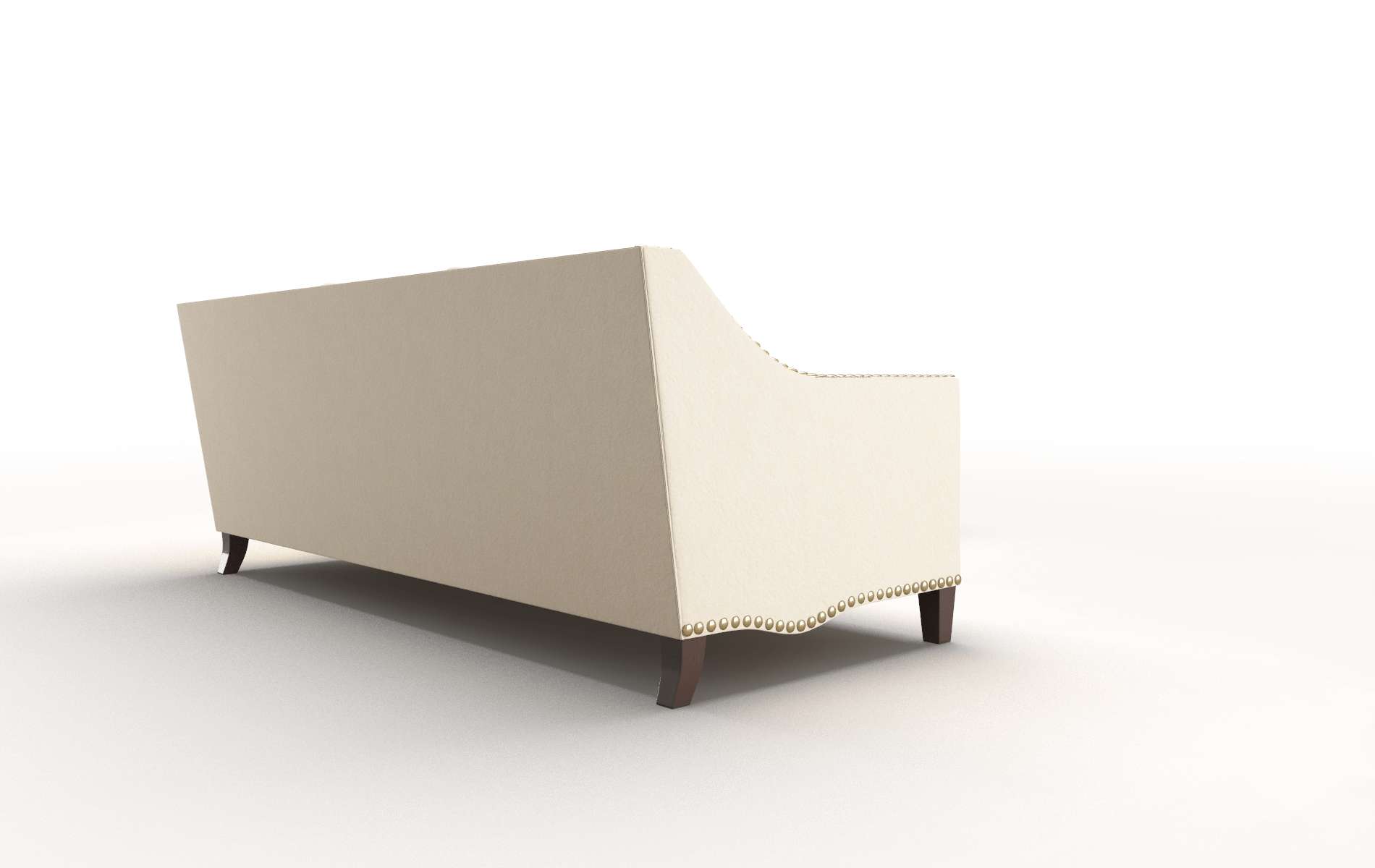 Amsterdam Bella Buckwheat Sectional espresso legs 3