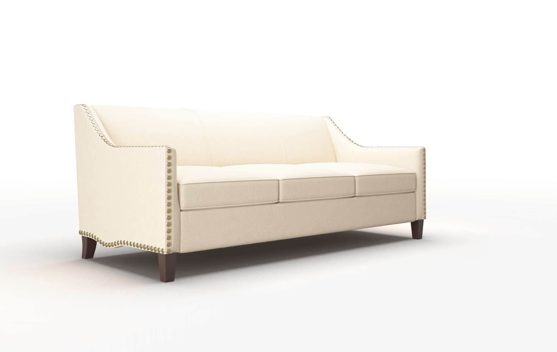Amsterdam Bella Buckwheat Sofa espresso legs 2