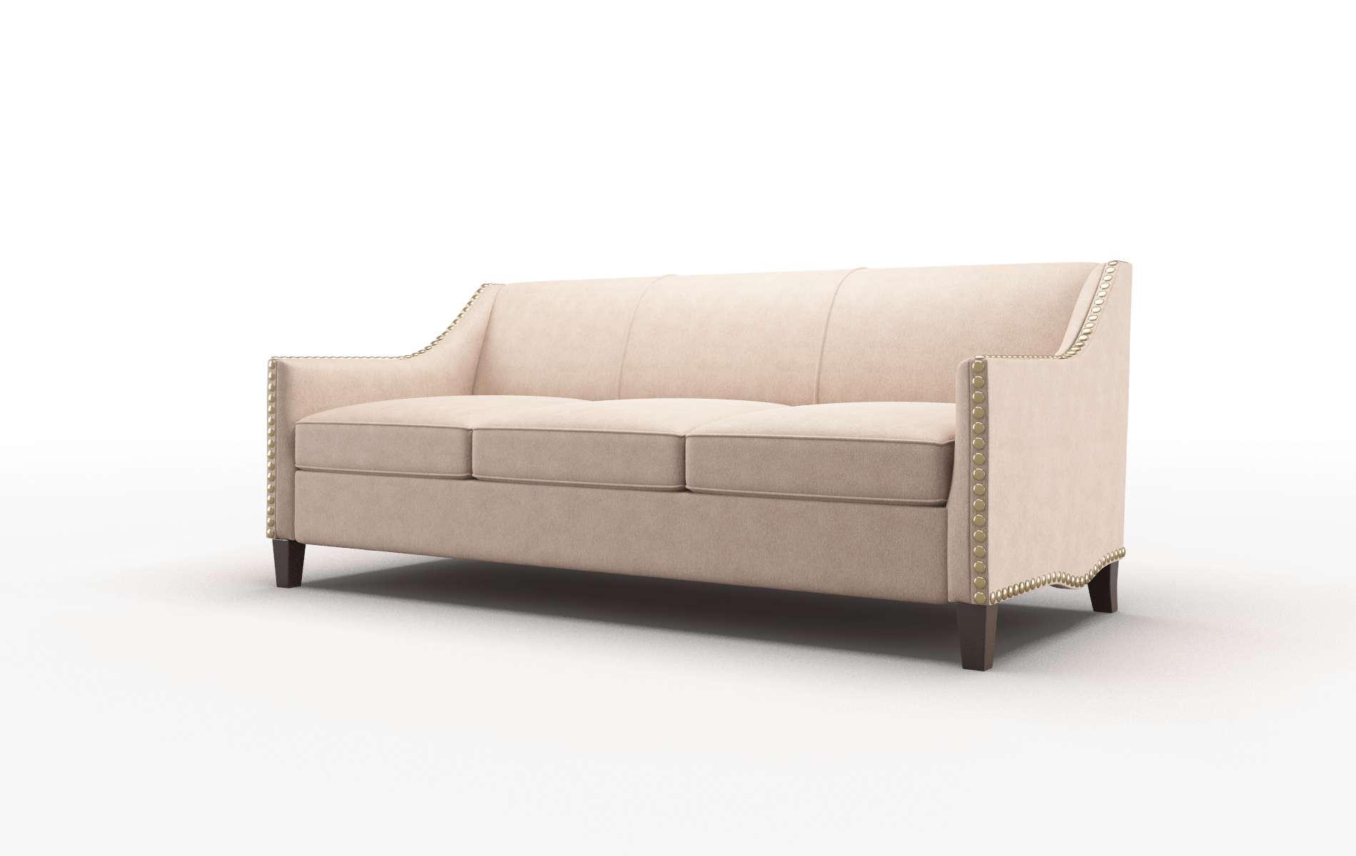 Amsterdam Bella Cocoa Sofa espresso legs 4