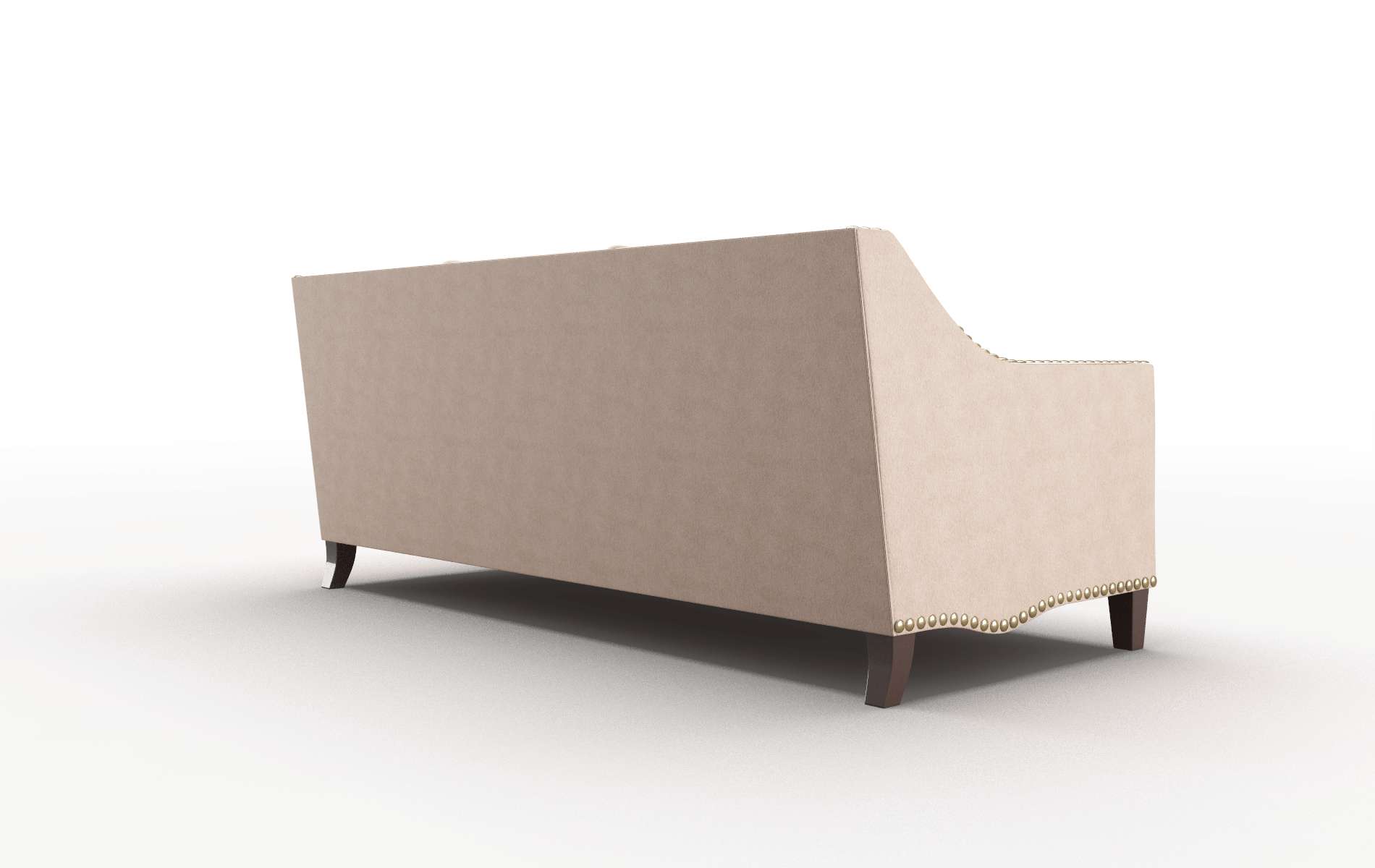 Amsterdam Bella Cocoa Sofa espresso legs 5