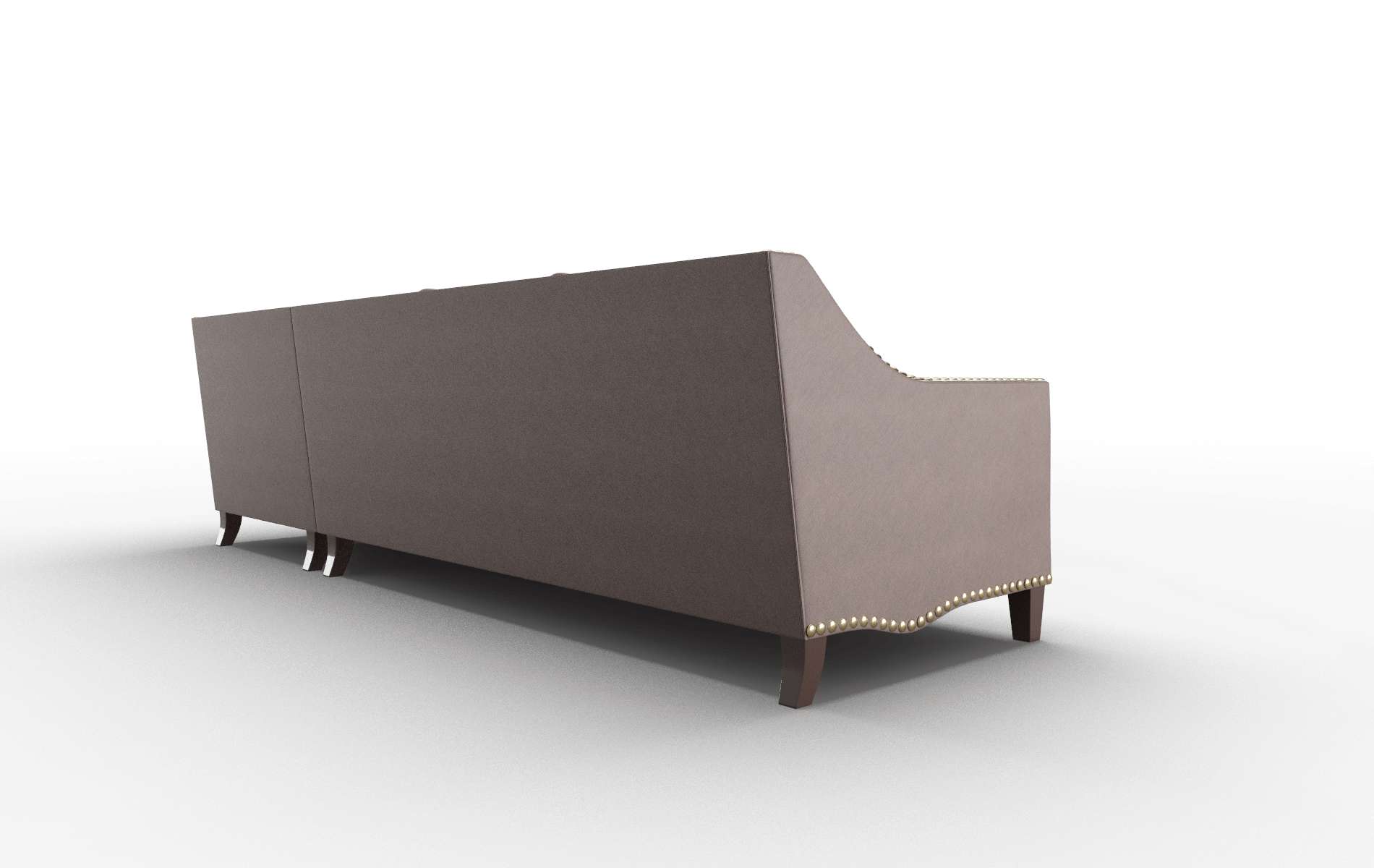 Amsterdam Bella Espresso Panel espresso legs 5