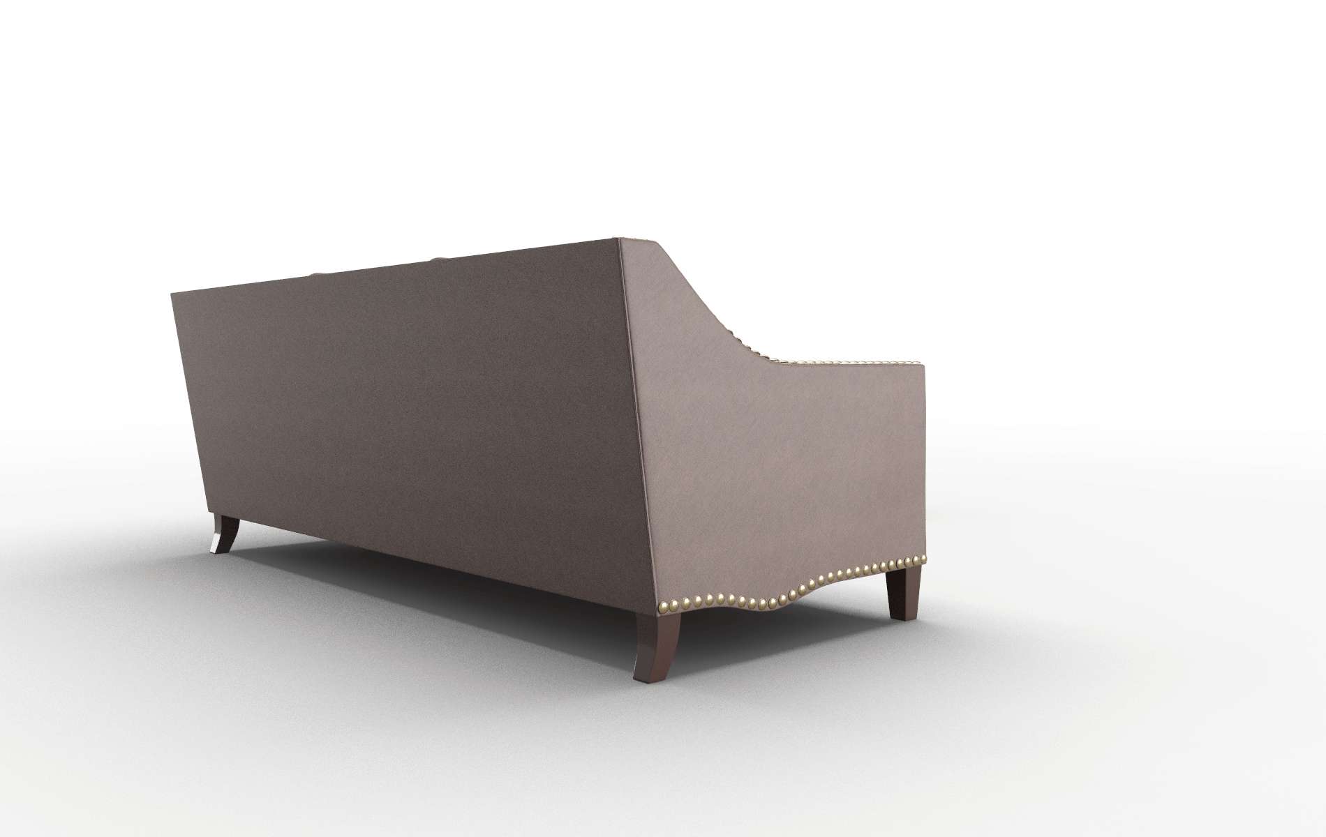 Amsterdam Bella Espresso Sectional espresso legs 3