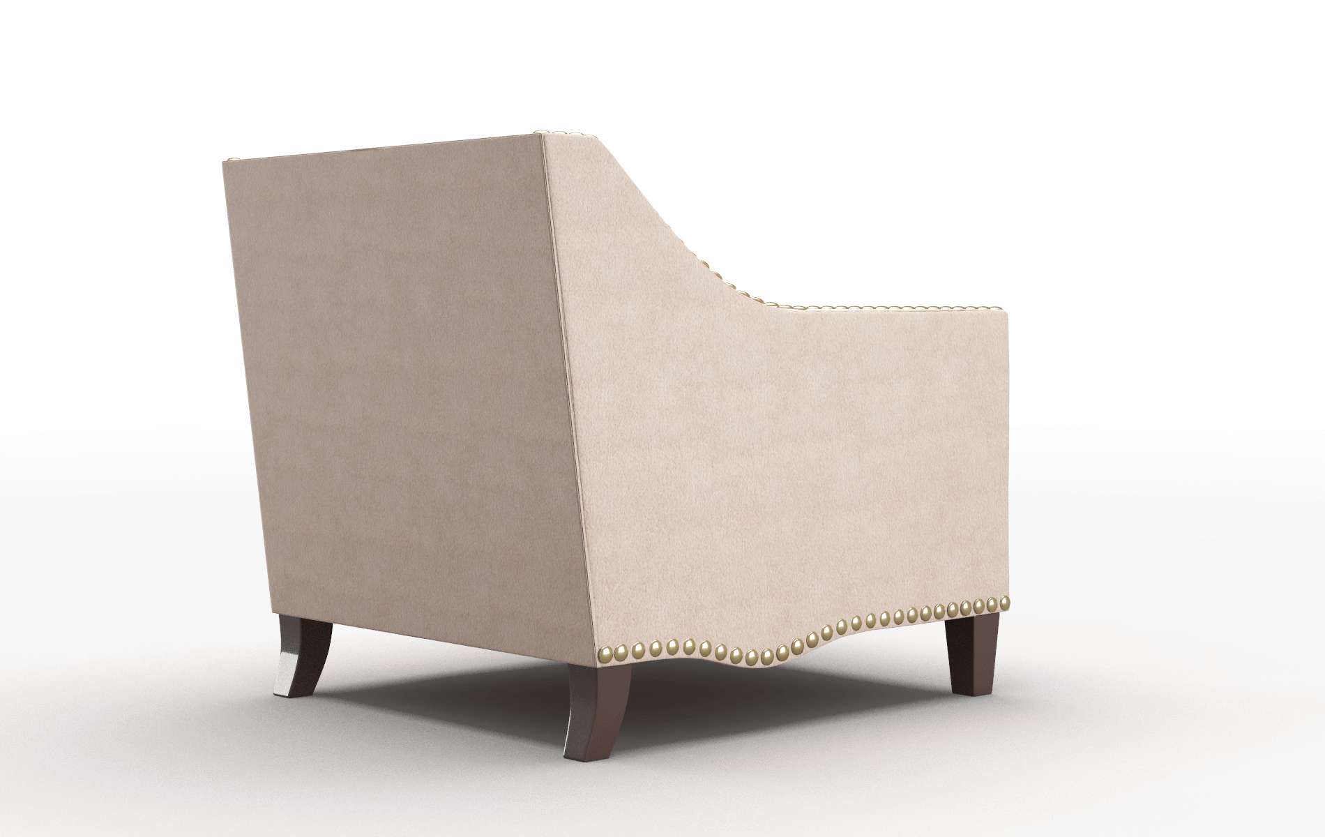 Amsterdam Bella Pewter Chair espresso legs 5