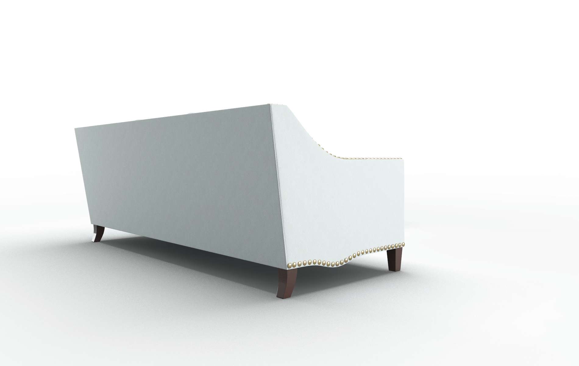 Amsterdam Bella Skylight Sectional espresso legs 3