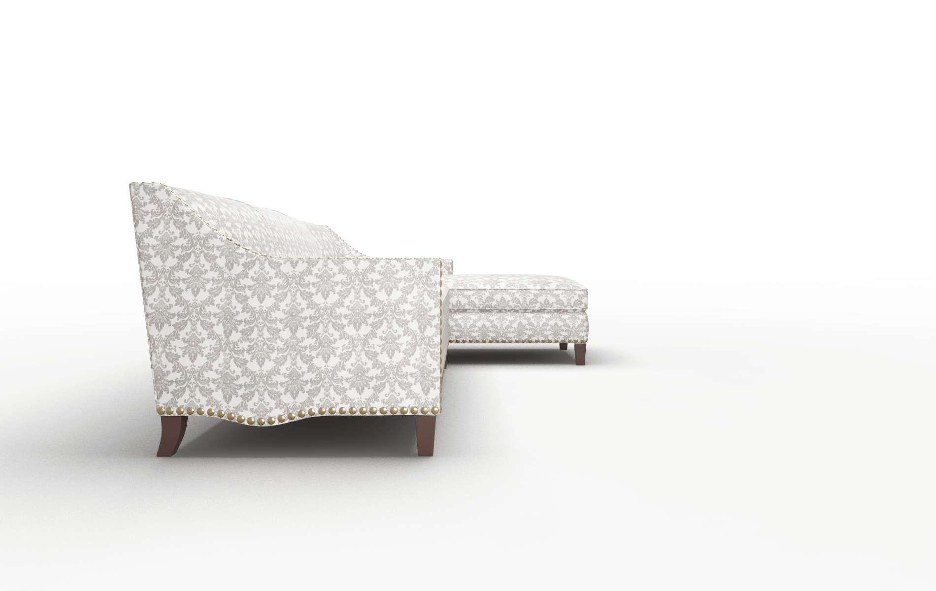 Amsterdam Bergamo Dove Panel espresso legs 3