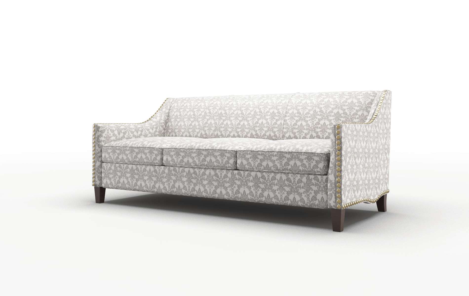 Amsterdam Bergamo Dove Sofa espresso legs 4