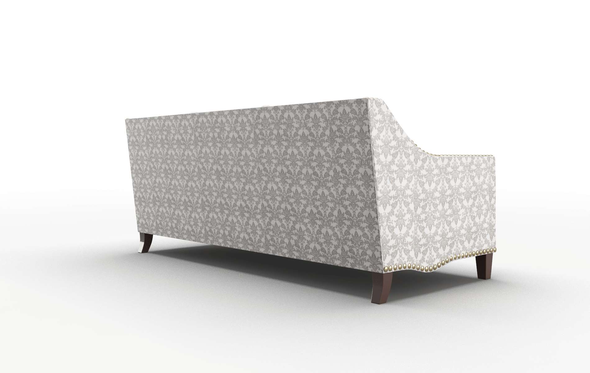 Amsterdam Bergamo Dove Sofa espresso legs 5