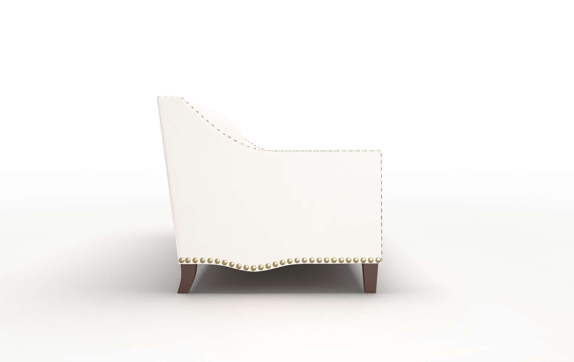 Amsterdam Blanche Milky Sofa espresso legs 3