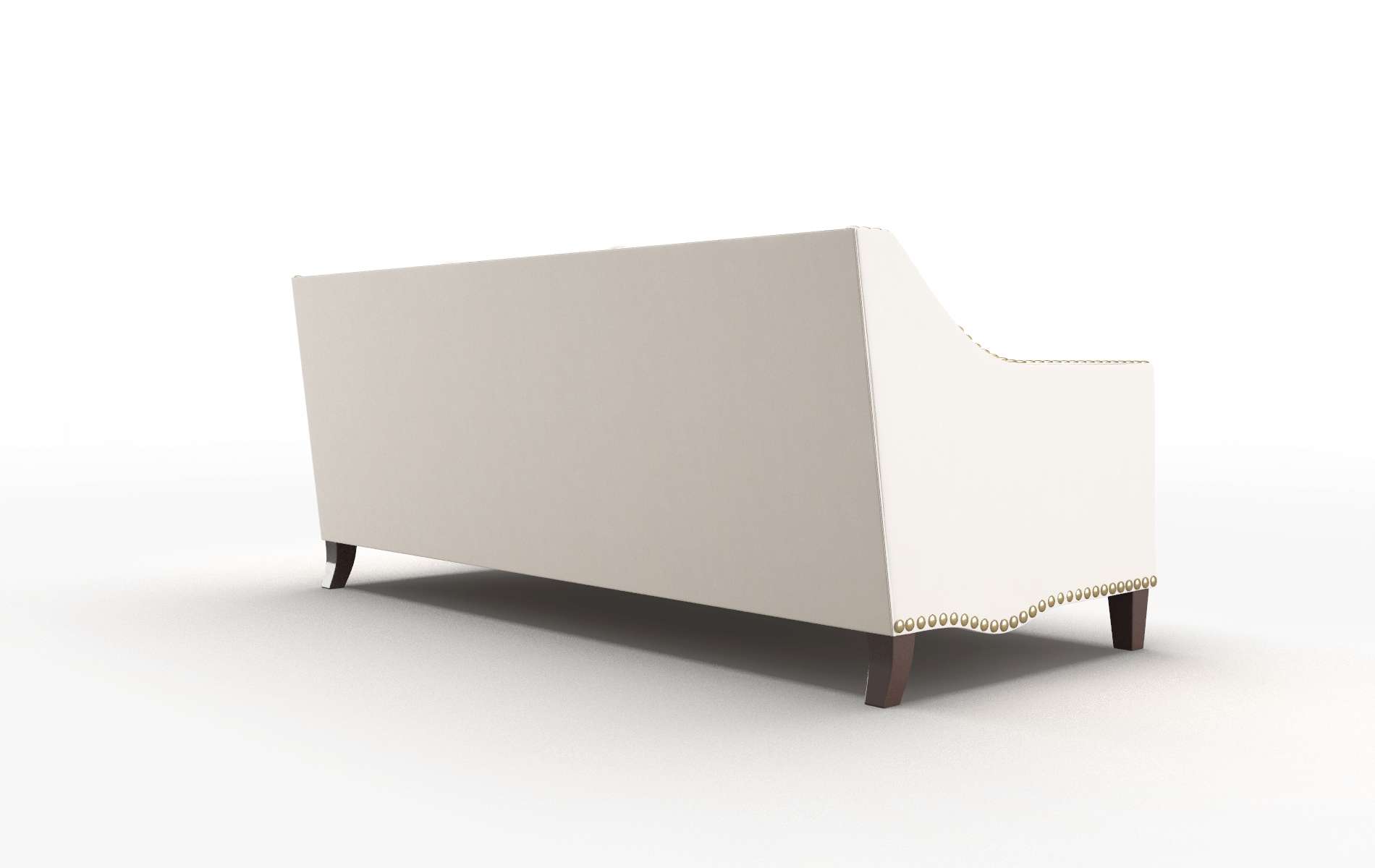 Amsterdam Blanche Milky Sofa espresso legs 5