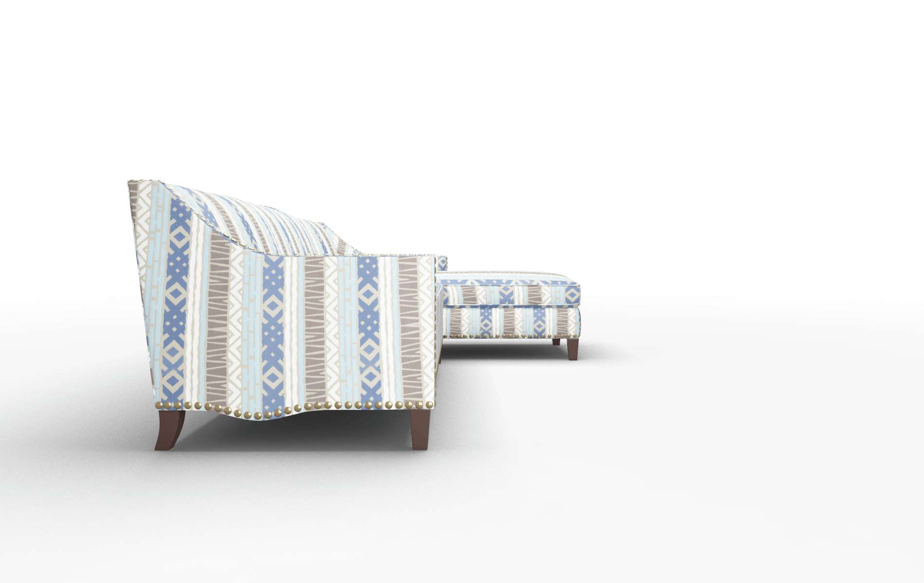 Amsterdam Bodhi Indigo Panel espresso legs 3