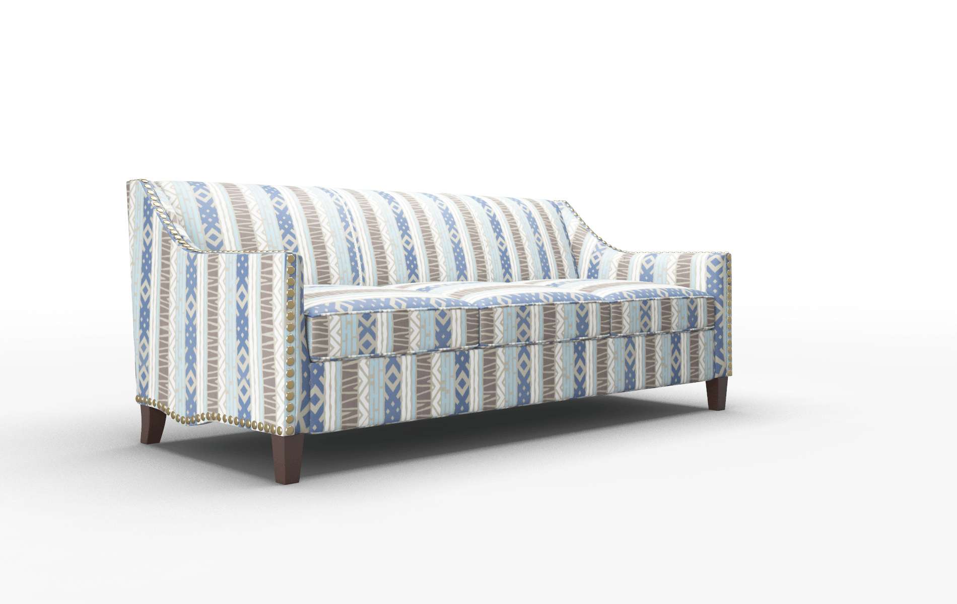 Amsterdam Bodhi Indigo Sofa espresso legs 2
