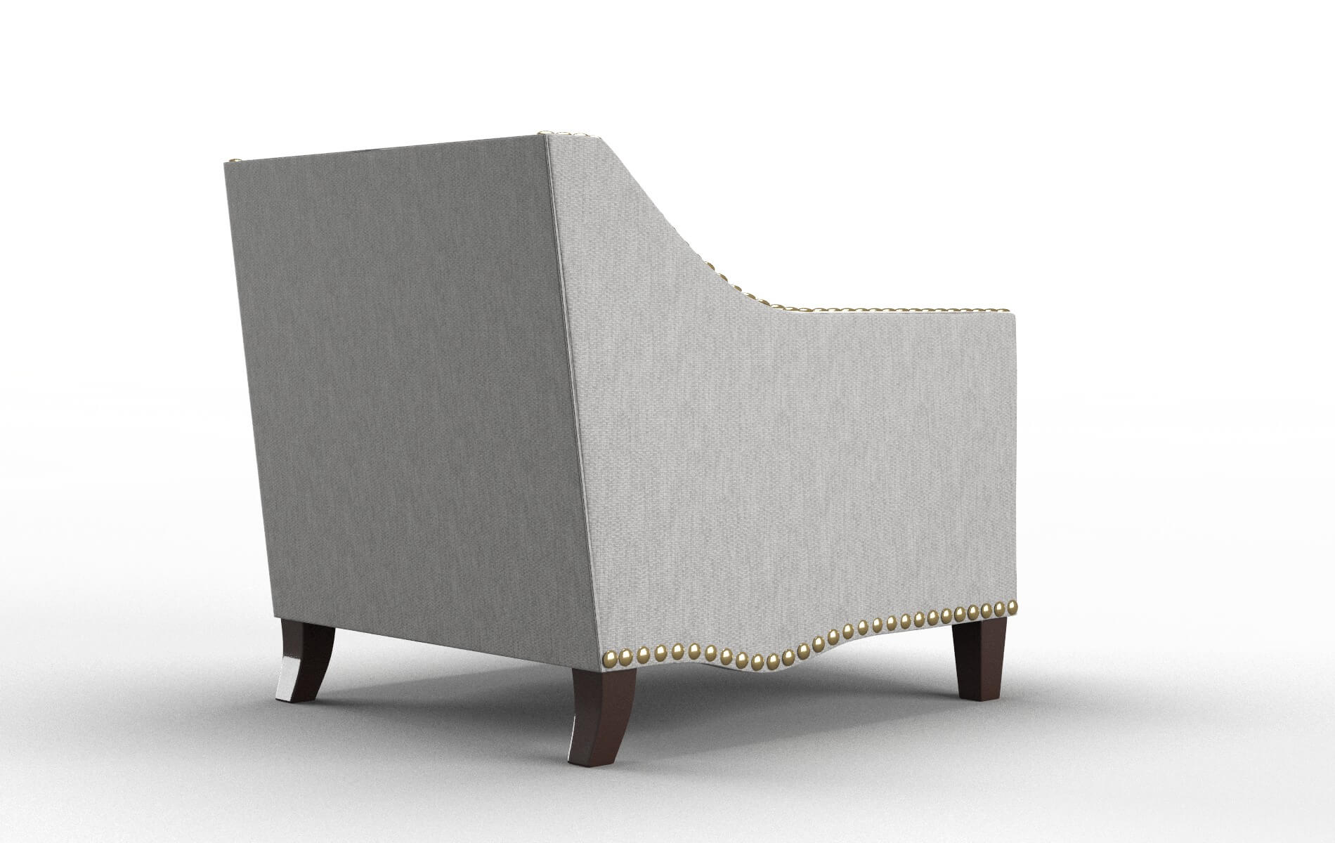 Amsterdam Bungalow Graphite Chair espresso legs 5