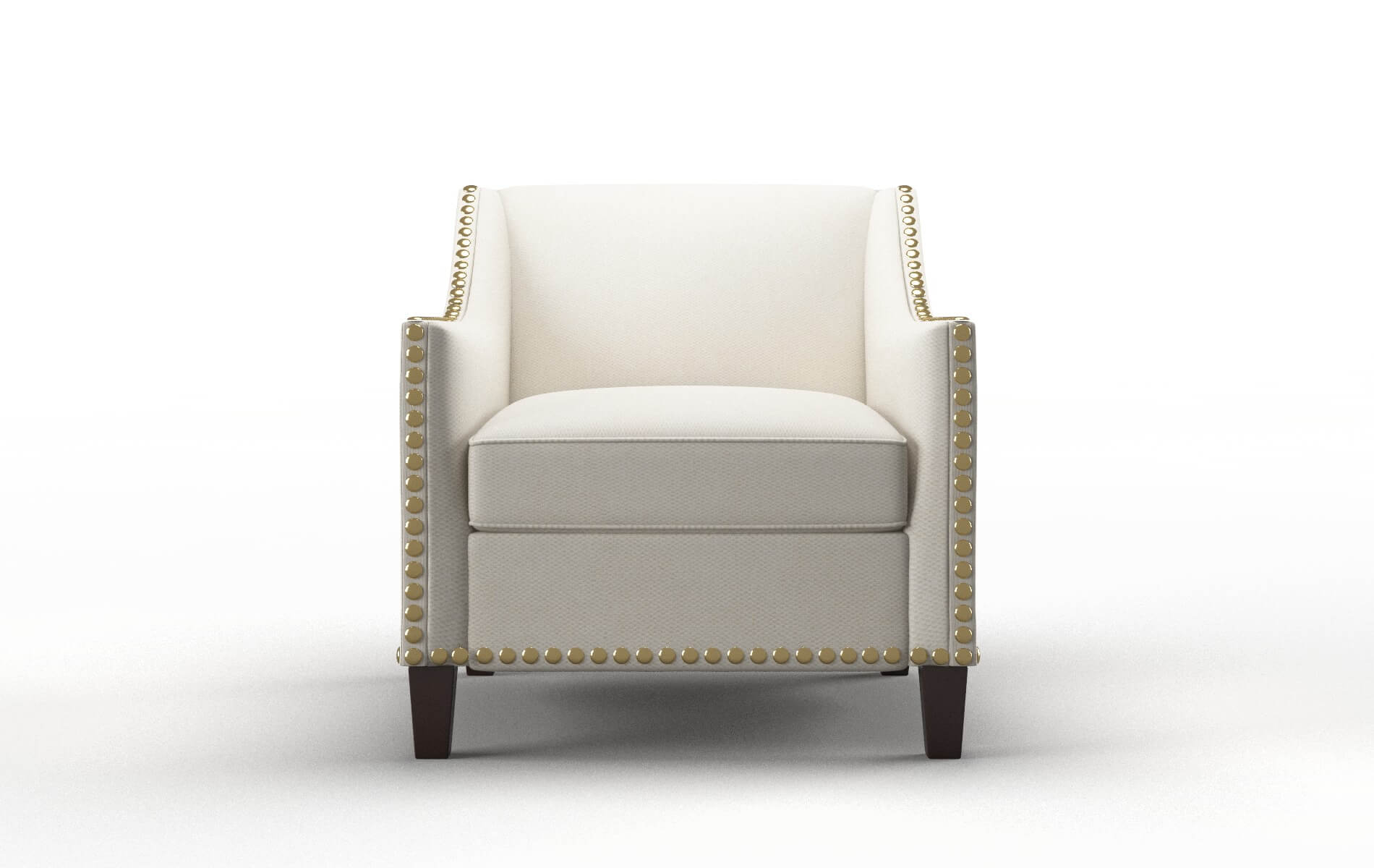 Amsterdam Bungalow Ivory chair espresso legs