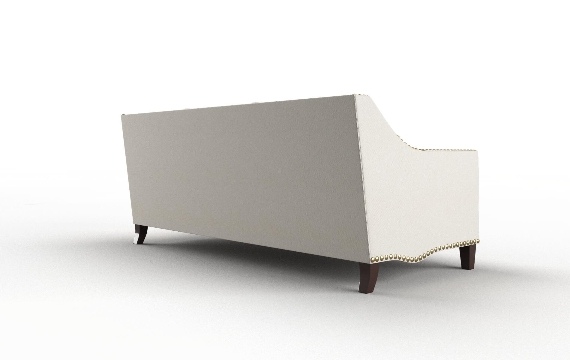 Amsterdam Bungalow Ivory Sofa espresso legs 5