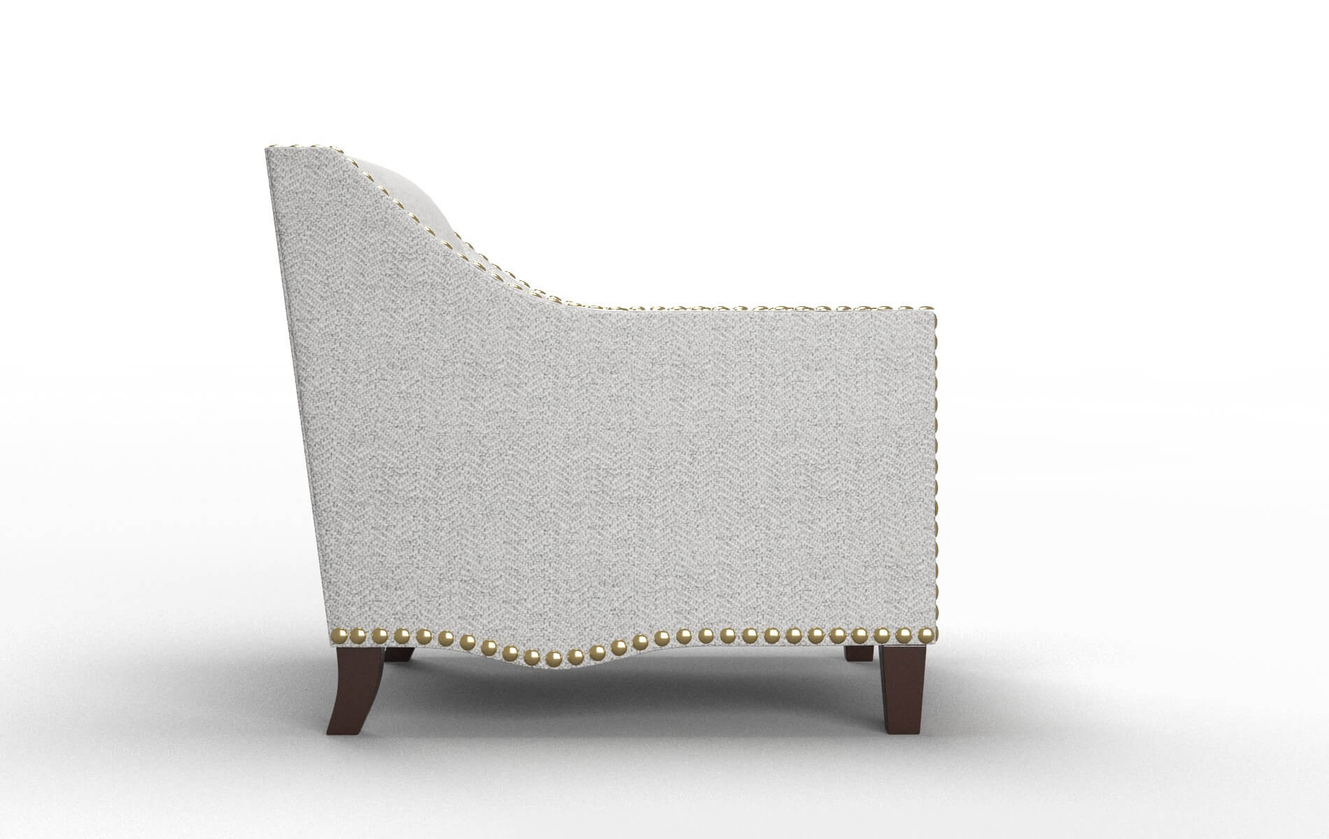 Amsterdam Catalina Silver Chair espresso legs 3