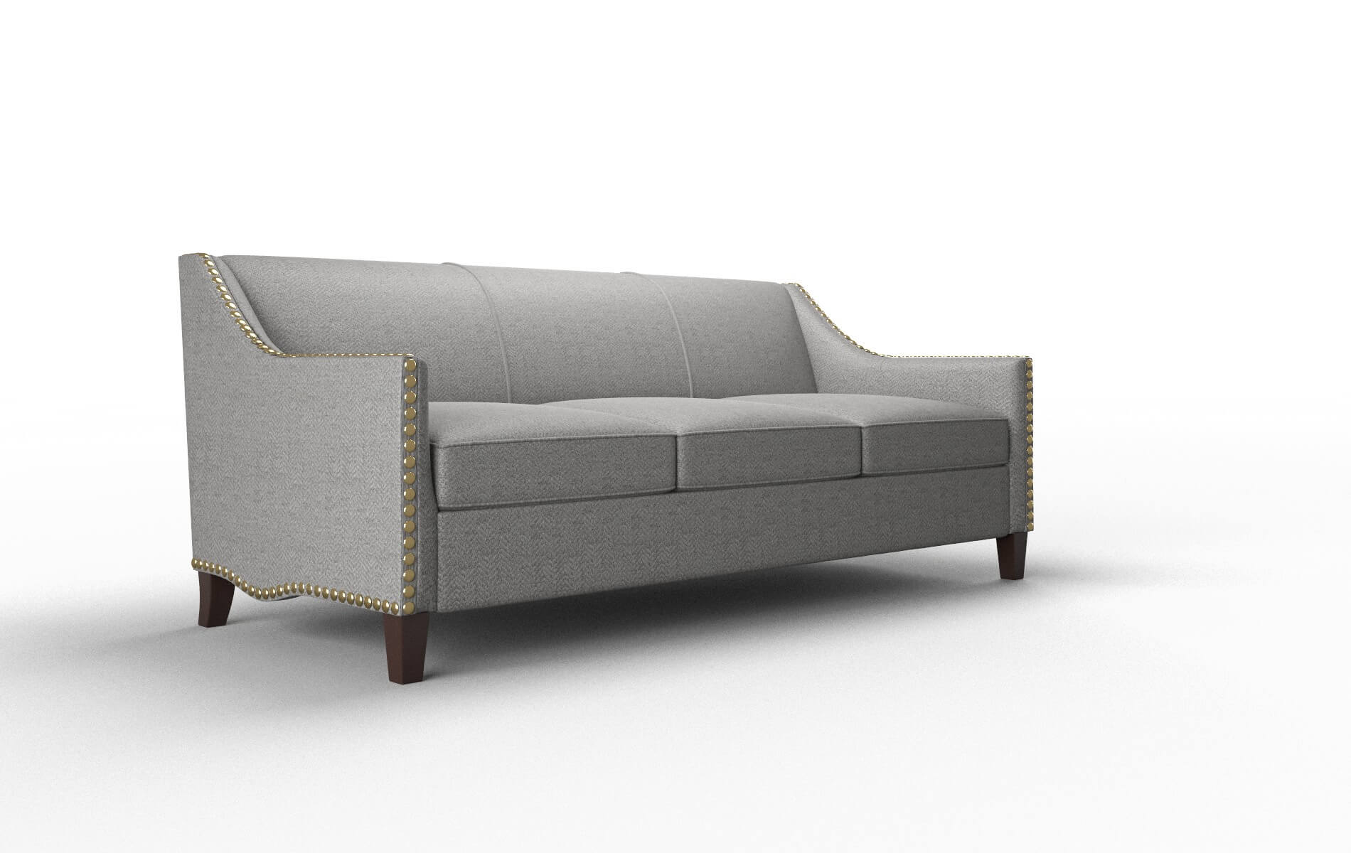 Amsterdam Catalina Steel Sofa espresso legs 2