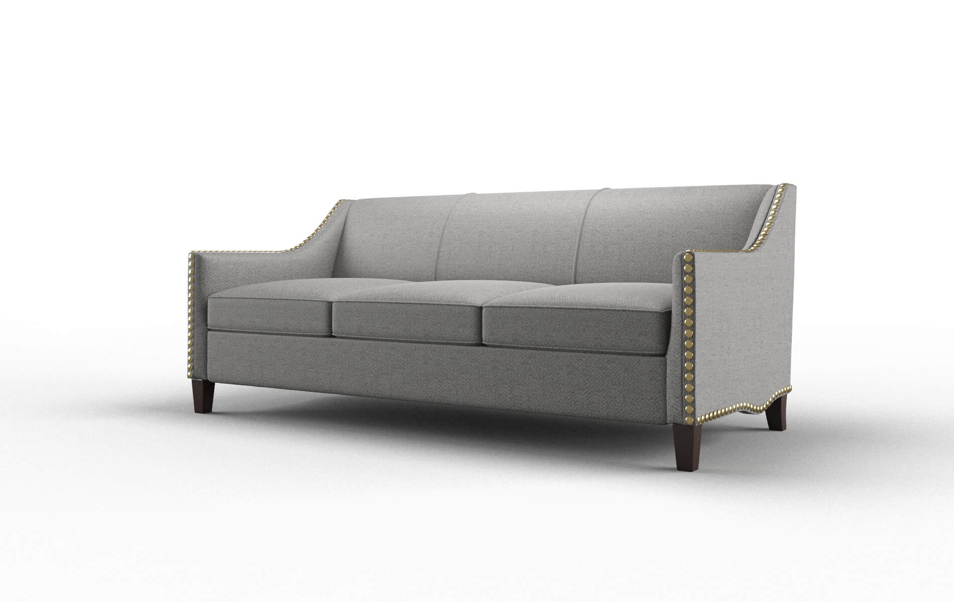 Amsterdam Catalina Steel Sofa espresso legs 4