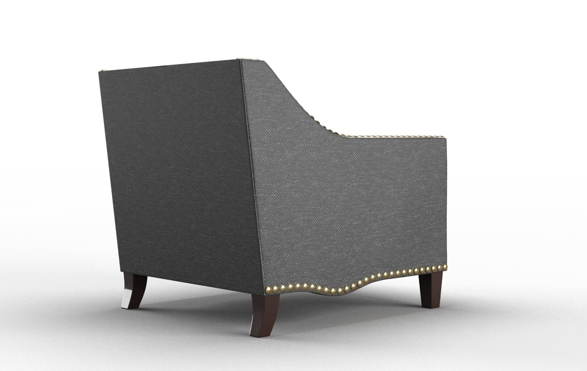 Amsterdam Chance Denim Chair espresso legs 5