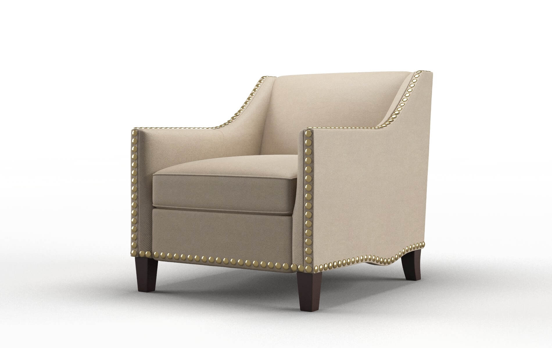 Amsterdam Chance Platinum Chair espresso legs 4