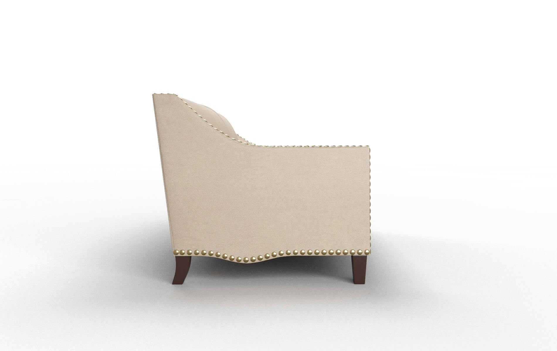 Amsterdam Chance Platinum Sofa espresso legs 3